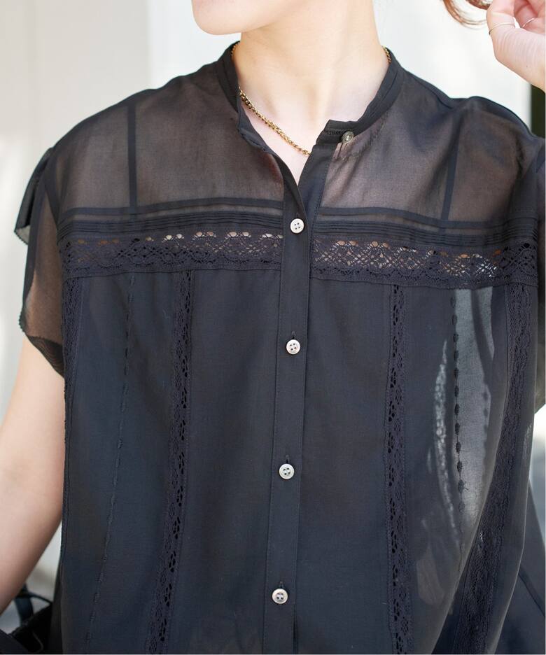 COローンフレンチレースブラウス（シャツ／ブラウス）｜Spick & Span 
