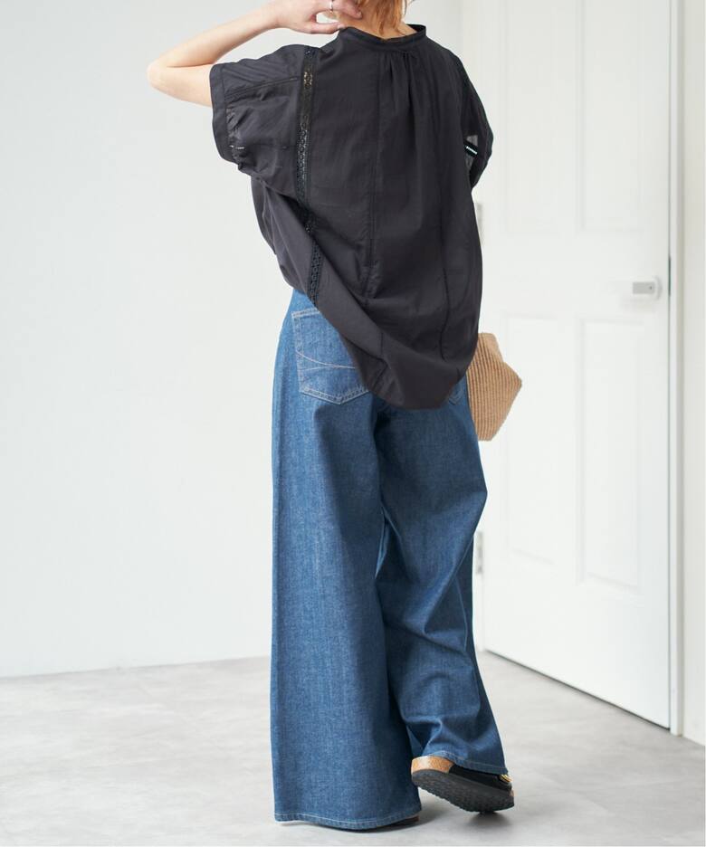 ケミカルレースフレンチブラウス（シャツ／ブラウス）｜Spick and Span  