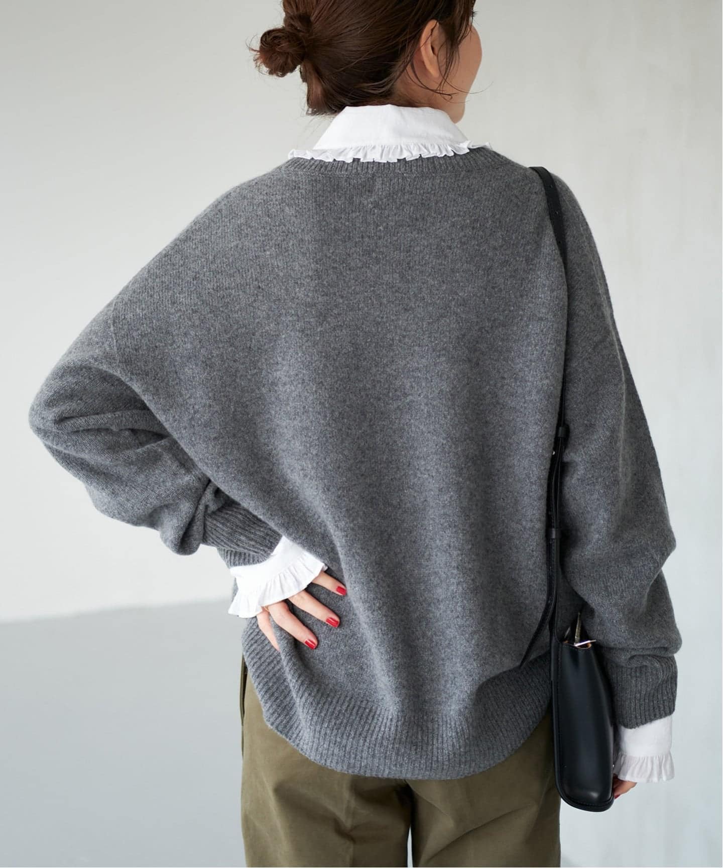 定価¥14,300 Spick&Spanフリルカラーブラウス　フリルブラウス 追加予約》フリルカラーブラウス（シャツ／ブラウス）｜Spick