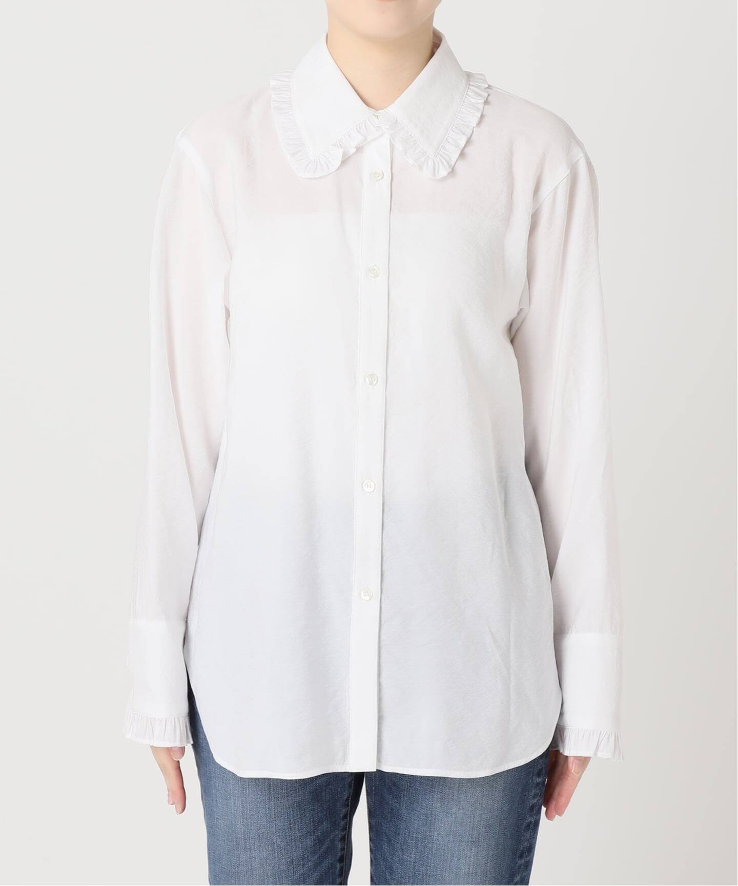 追加2》フリルカラーブラウス（シャツ／ブラウス）｜Spick and Span