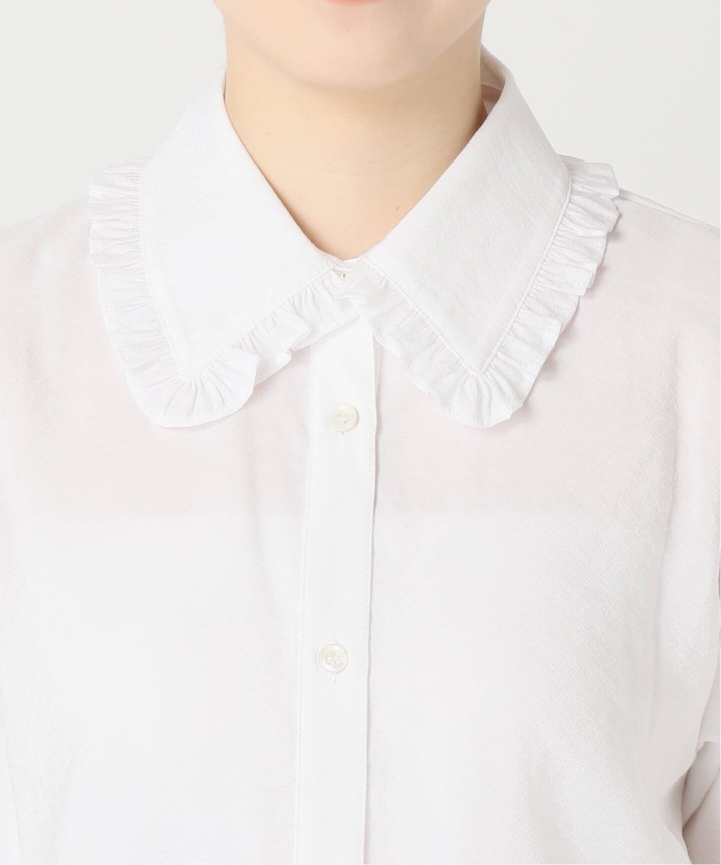 追加2》フリルカラーブラウス（シャツ／ブラウス）｜Spick and Span