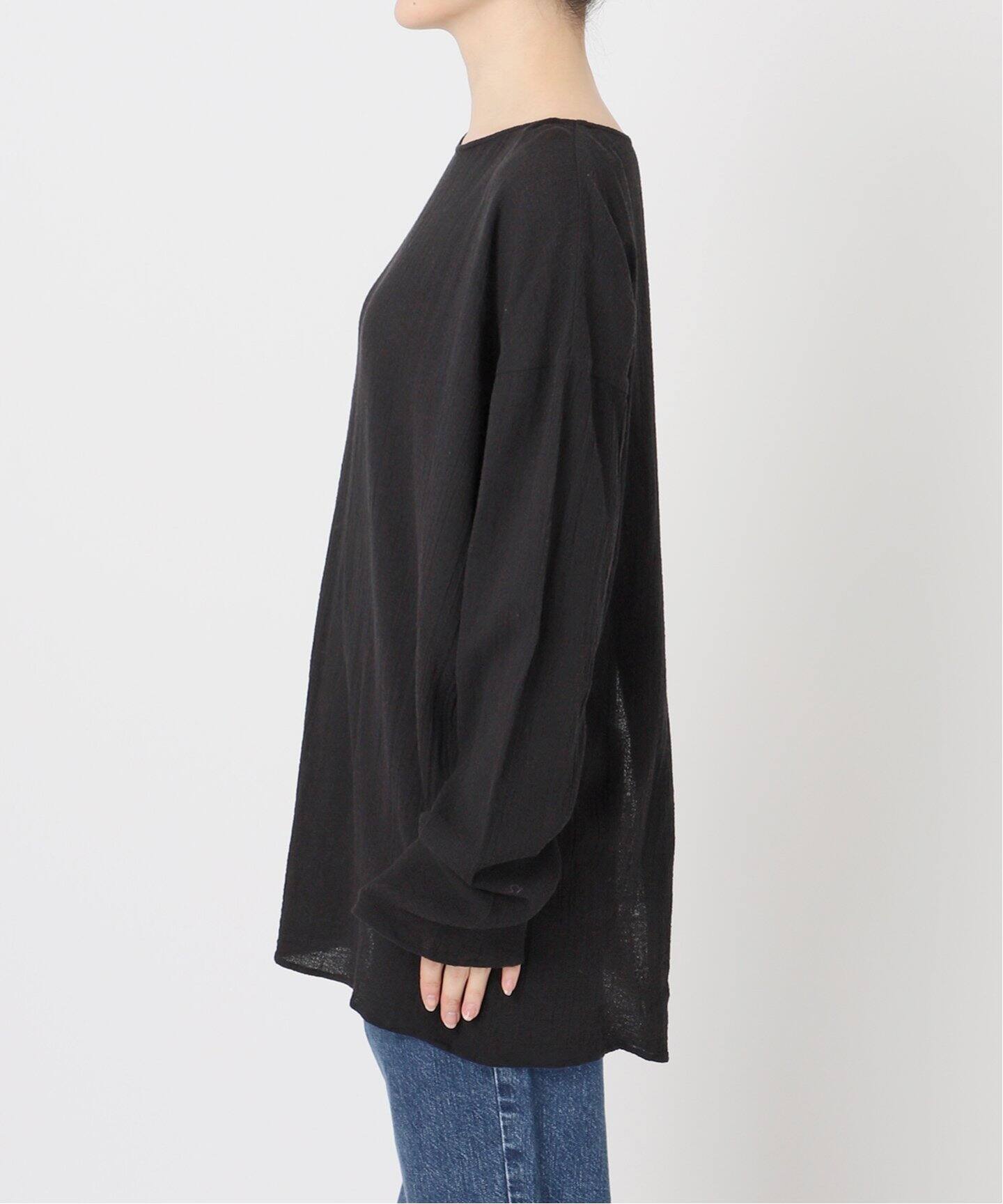 Spick &amp; Span (スピックアンドスパン) コットンクレープルーズプルオーバー ベージュ FREE コットンクレープルーズプルオーバー（シャツ／ブラウス）｜Spick