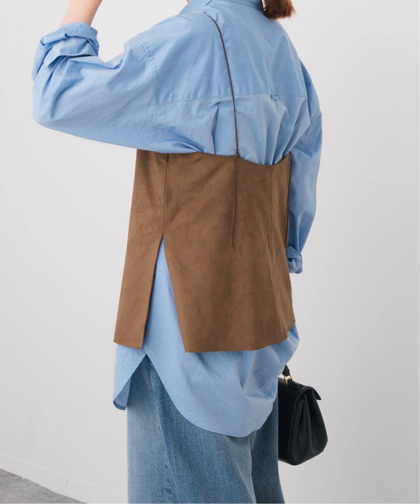 スピックアンドスパン　フェイクスエードキャミソール完売 フェイクスエードキャミソール | スピック＆スパン(Spick and Span