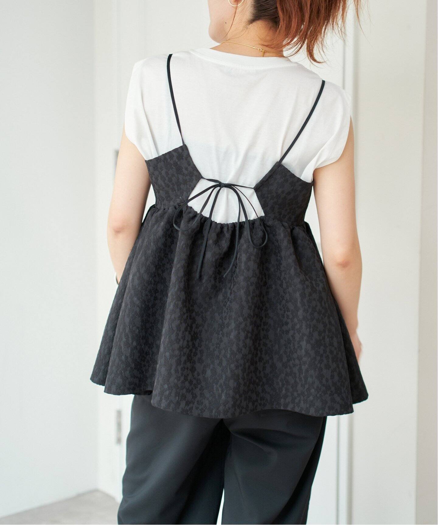 完全受注生産】SO ジャガードキャミソール（シャツ／ブラウス）｜Spick  