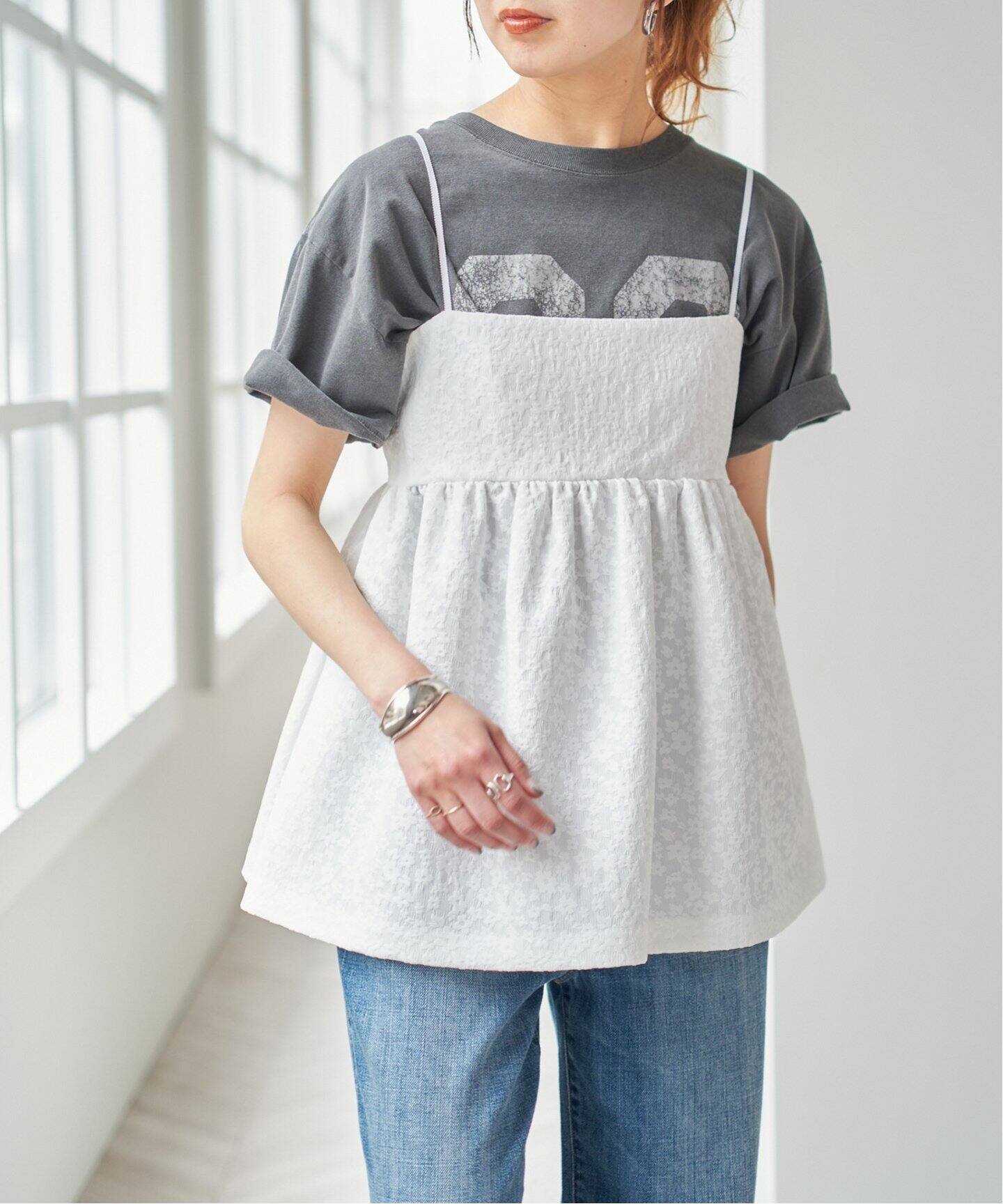 完全受注生産】SO ジャガードキャミソール（シャツ／ブラウス）｜Spick  