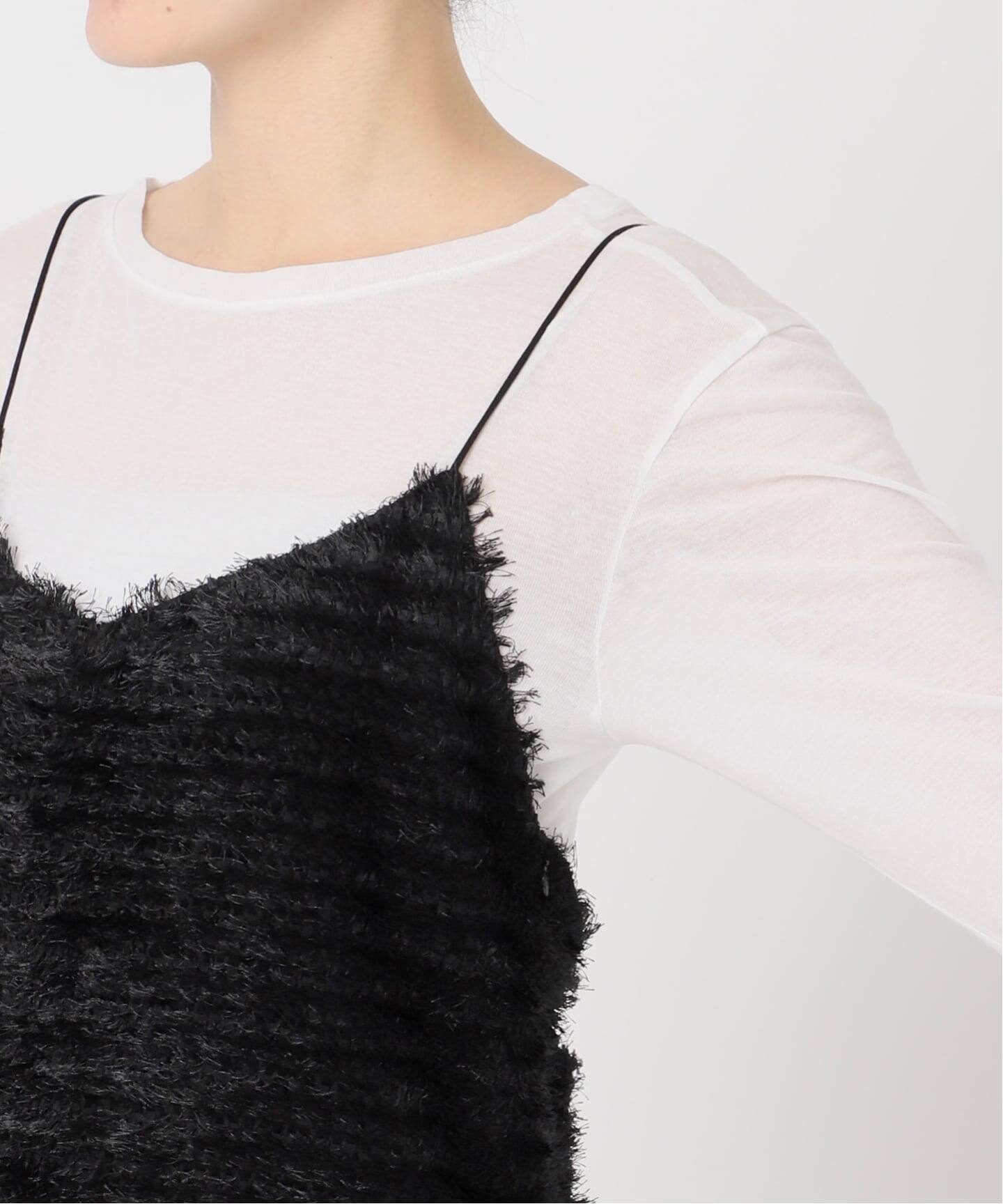 フリンジジャガードキャミワンピース（ワンピース）｜Spick and Span