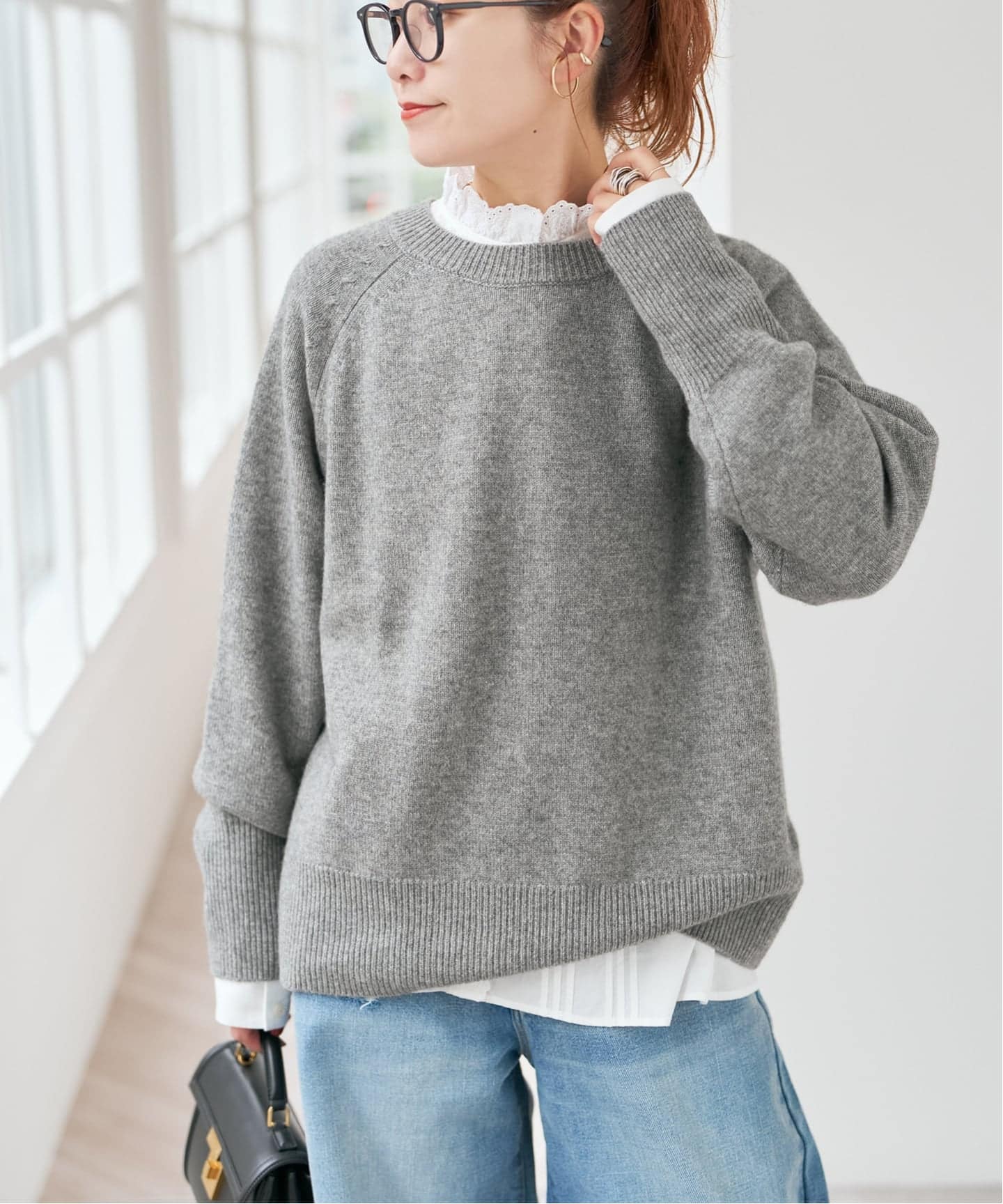 レースフリルブラウス（シャツ／ブラウス）｜Spick and Span（スピック