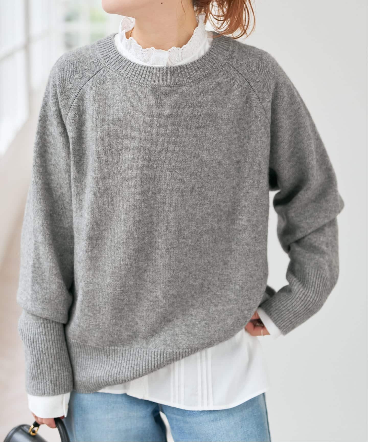 レースフリルブラウス（シャツ／ブラウス）｜Spick and Span（スピック