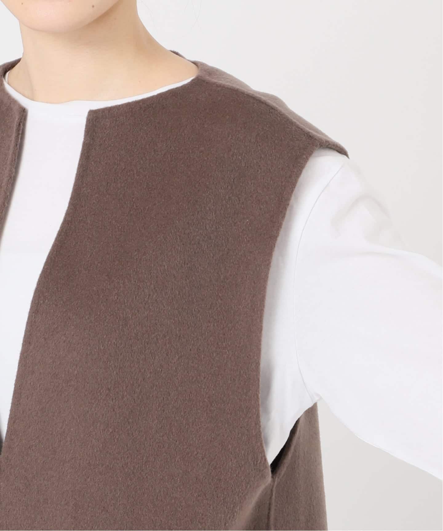 ダブルフェイスVネックベスト（ベスト）｜Spick and Span（スピック