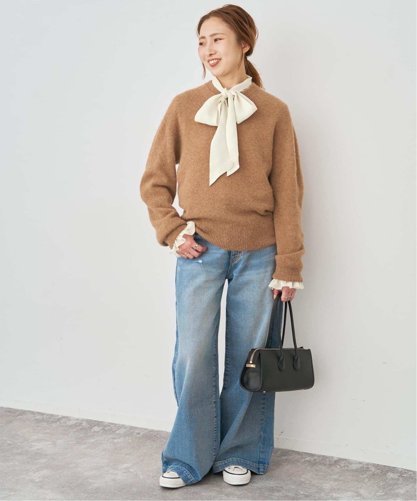 エアリーシフォンボウタイブラウス（シャツ／ブラウス）｜Spick and