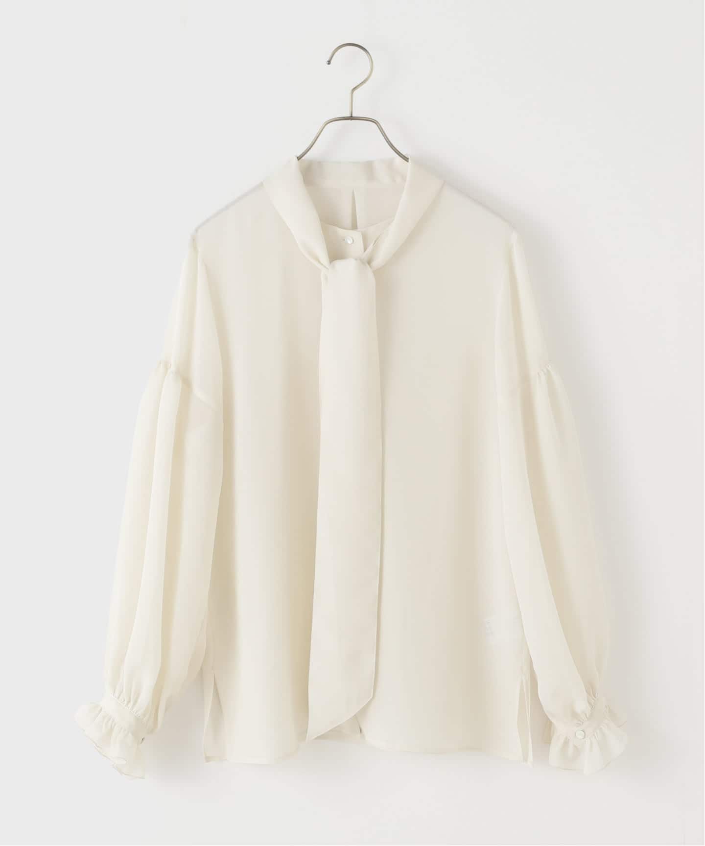 エアリーシフォンボウタイブラウス（シャツ／ブラウス）｜Spick and