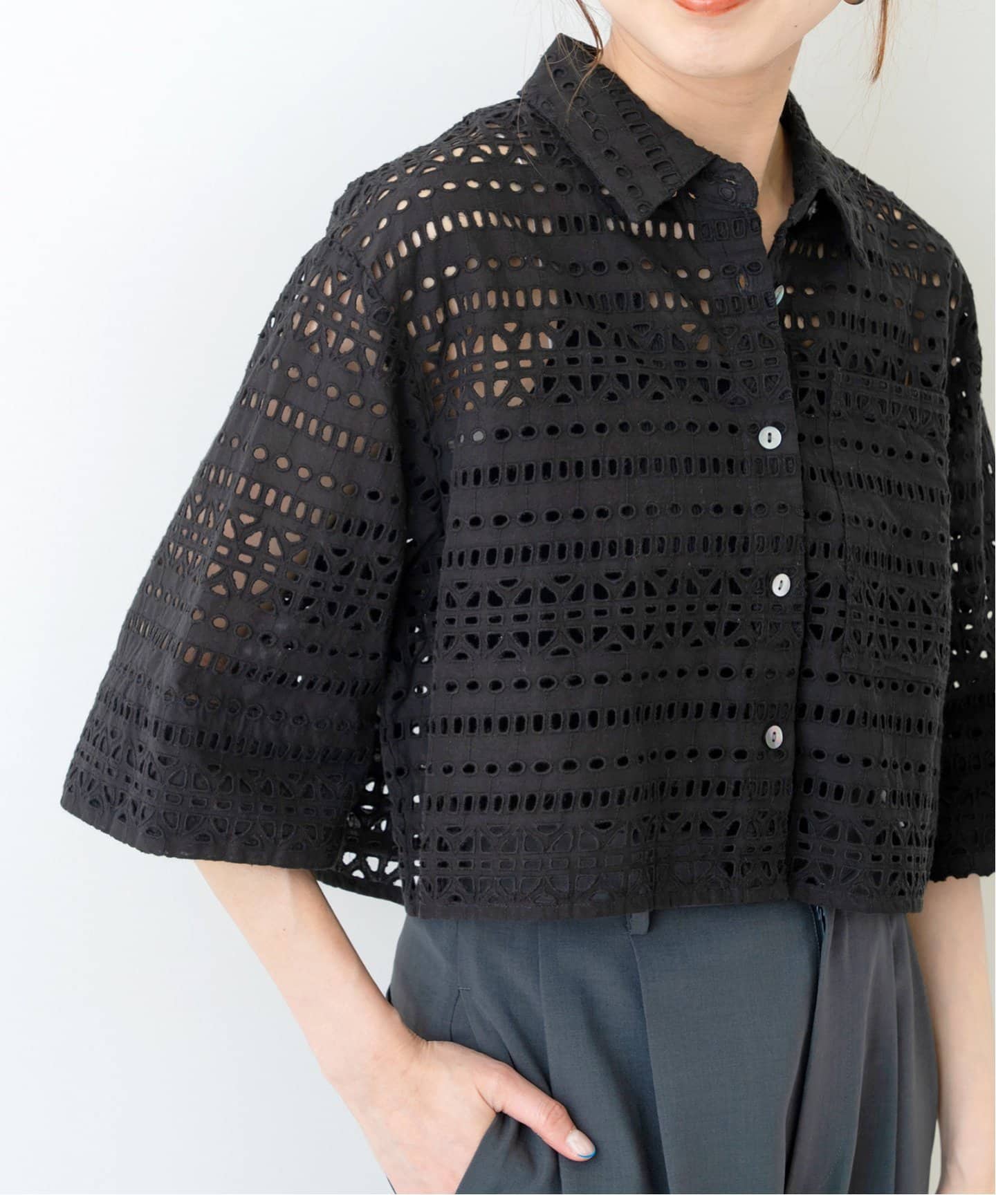Spick and Span レースカットソー Spick & Span｜スピック アンド スパンのTシャツ/カットソー