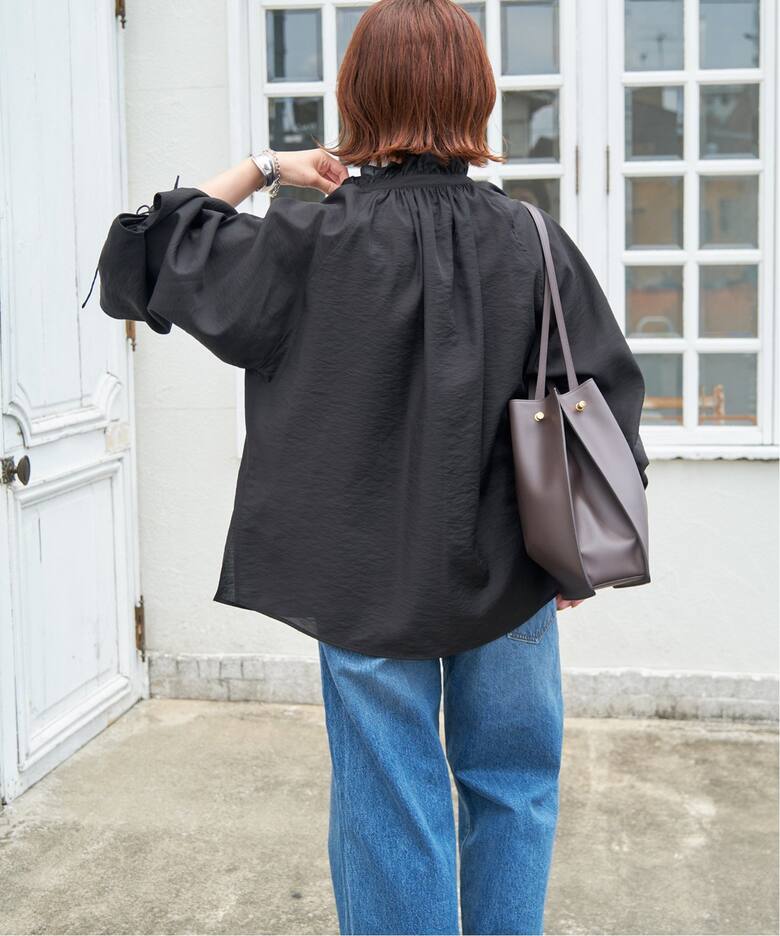 追加》ハイブリットフリルリボンブラウス（シャツ／ブラウス）｜Spick  