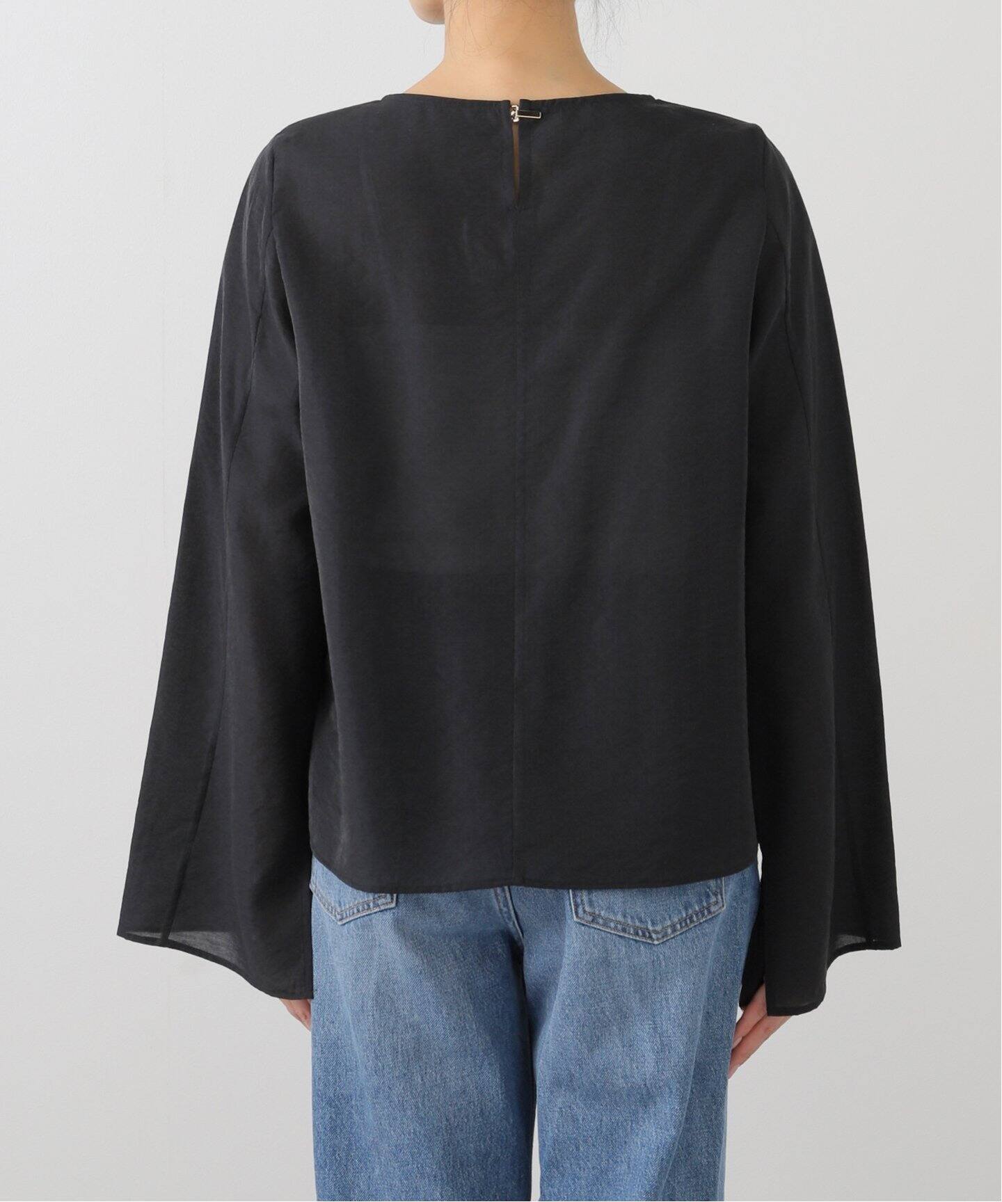 【美品】イオコムイオ　ブラウス　シルク混 ウォッシャブルシルク混Tブラウス（シャツ／ブラウス）｜Spick