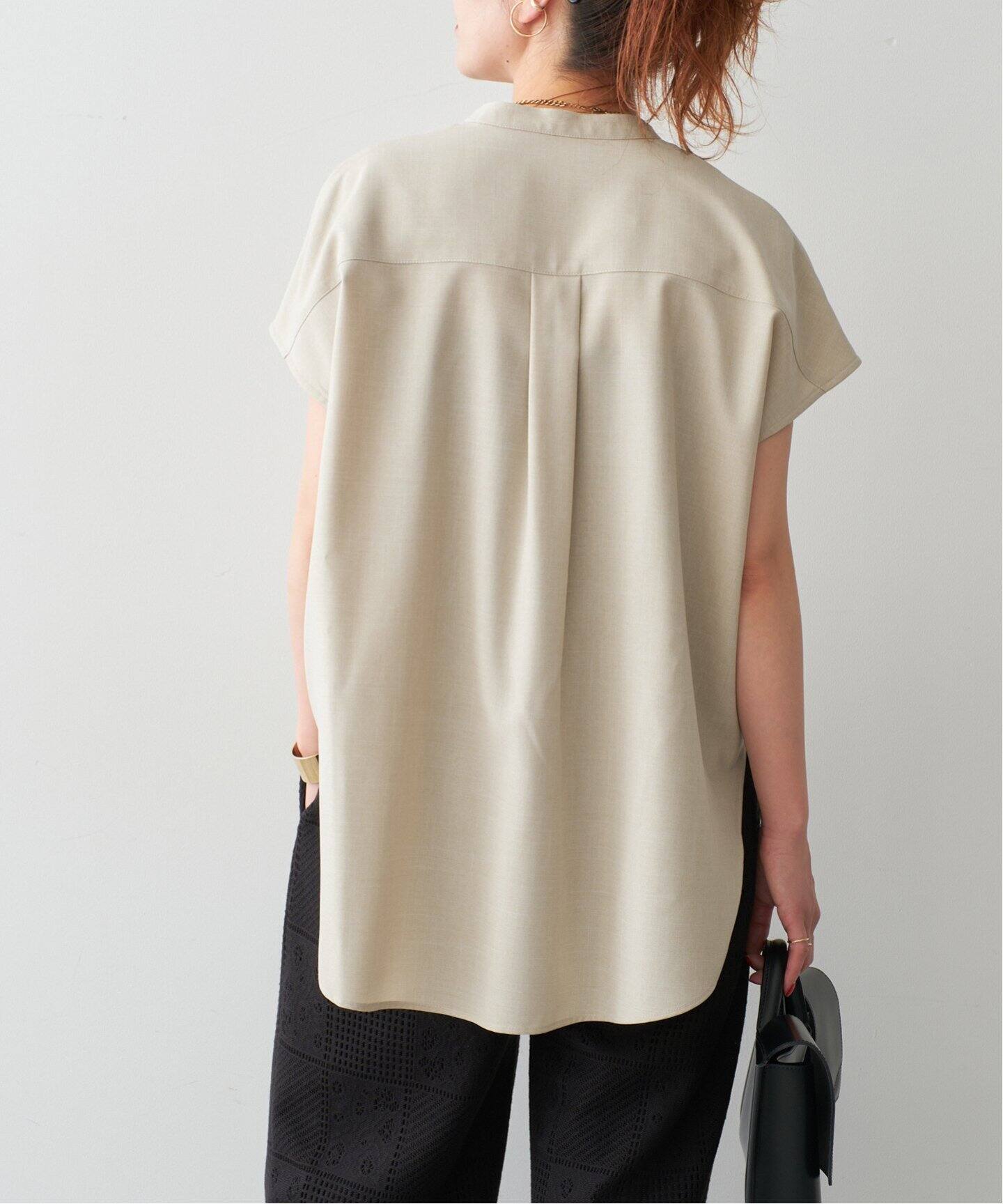 一部店舗+WEB限定》シャンブレーフレンチシャツ（シャツ／ブラウス  