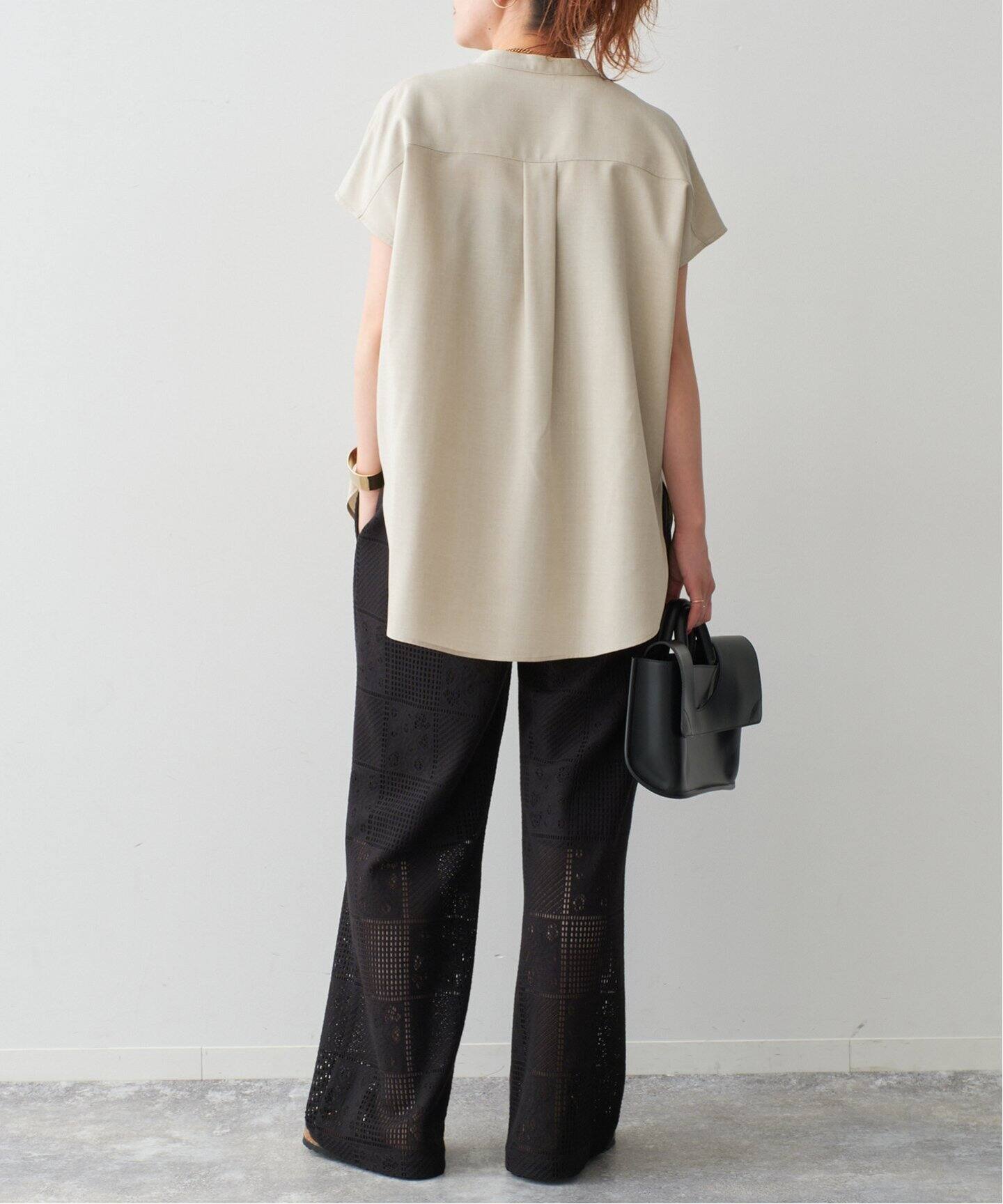 【7/11終了】新品　SpickandSpan シャンブレーフレンチシャツ Spick & Span｜《一部店舗+WEB限定》シャンブレーフレンチシャツ