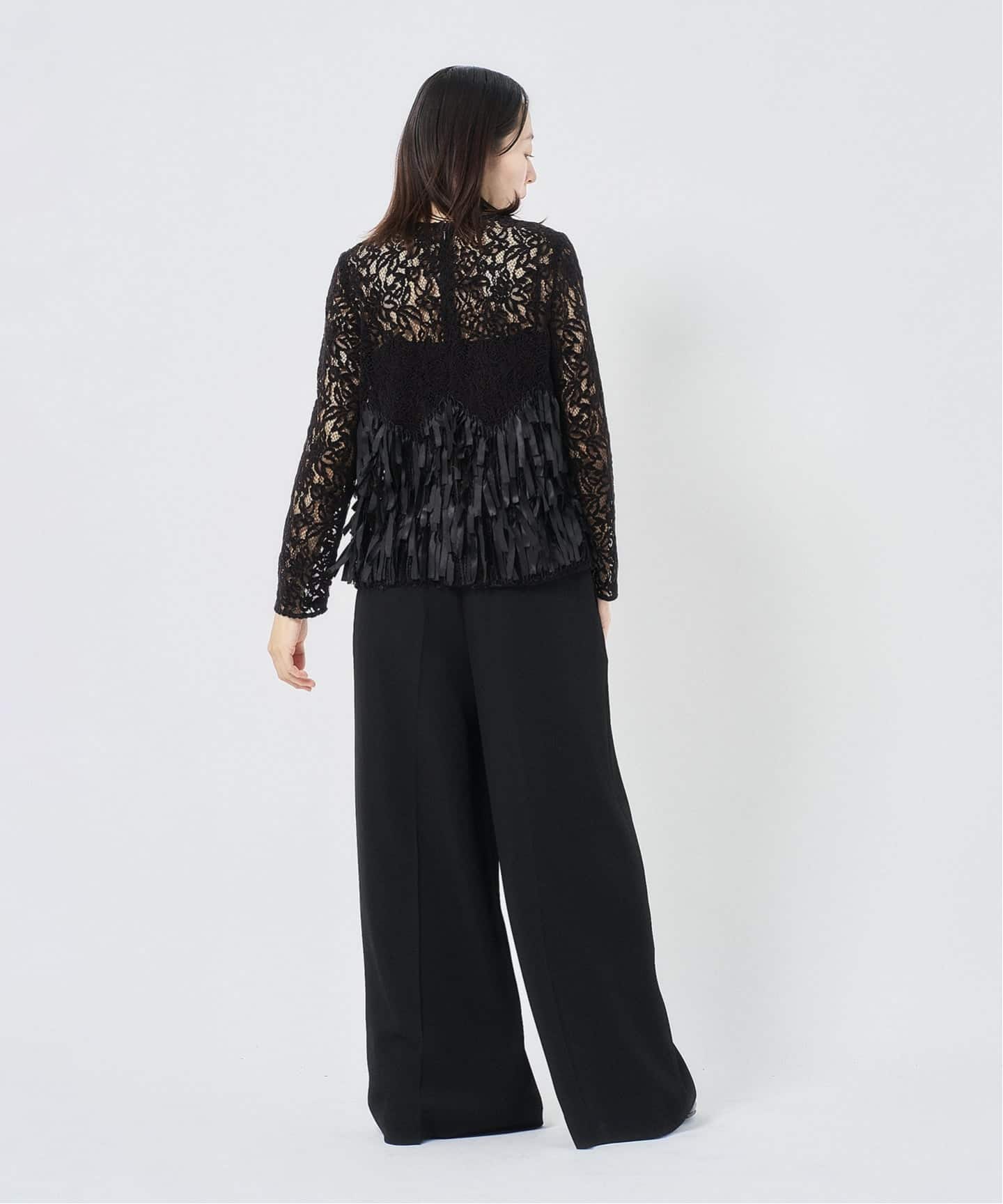 アルディーノアール HARDY NOIR 25SS LIPプリントオープンカラーシャツ 半袖シャツ 25051208109020 ブラック サイズ：F LIPプリントオープンカラーシャツ（シャツ／ブラウス）｜HARDY