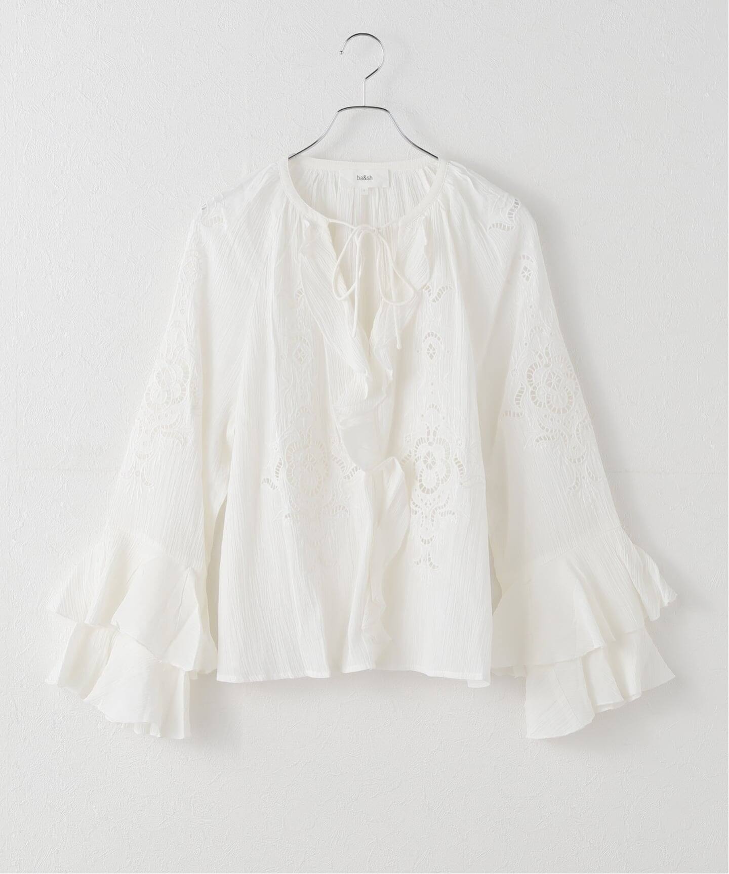 一部店舗+WEB限定》BA&SH / バッシュ BLOUSE OMAR（シャツ／ブラウス 
