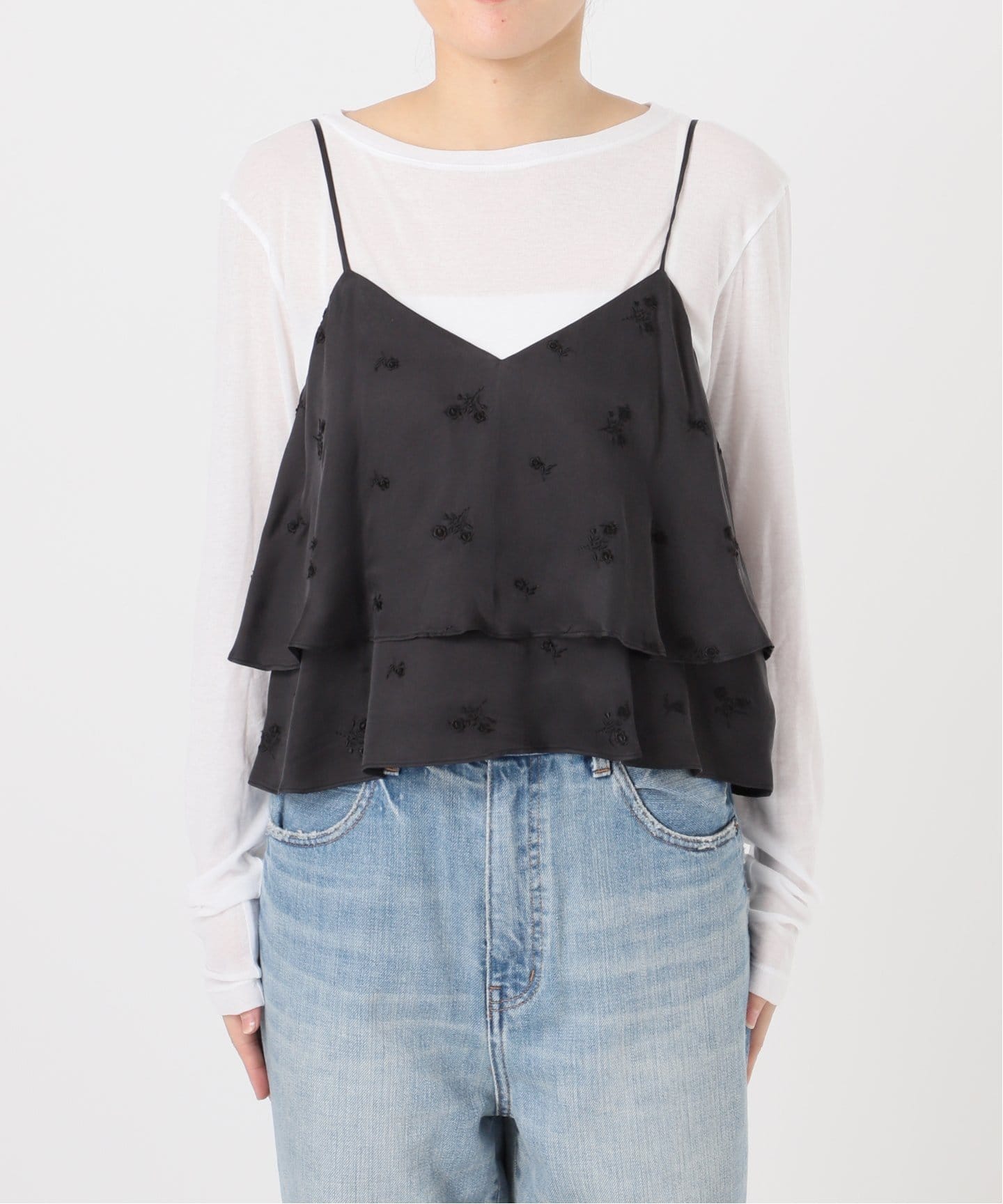 TICCA フラワー2wayビスチェ【完売品】 TICCA / ティッカ フラワー2wayビスチェ（キャミソール）｜Spick