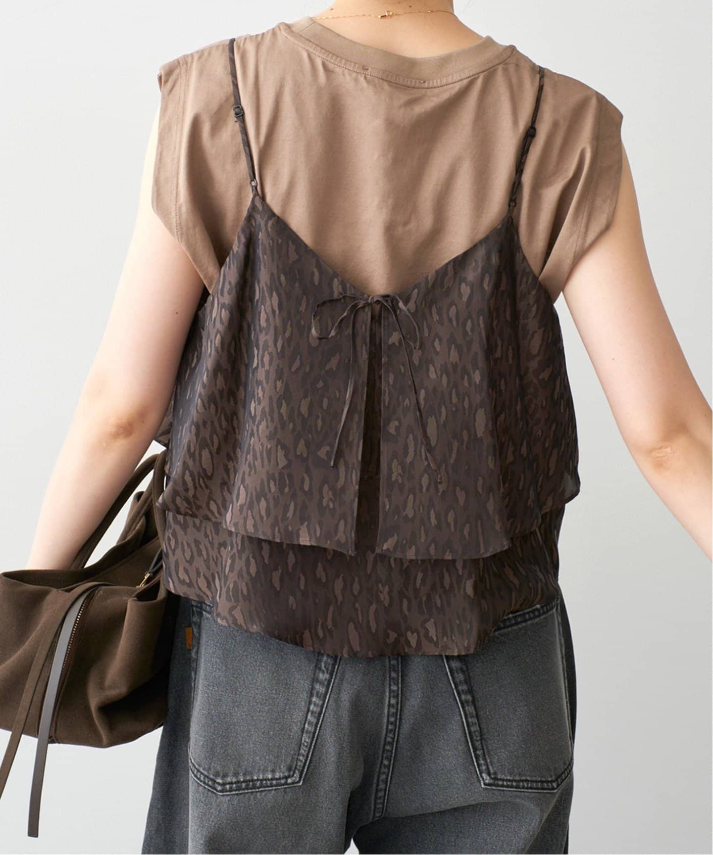 TICCA / ティッカ レオパード2wayビスチェ（キャミソール）｜Spick and