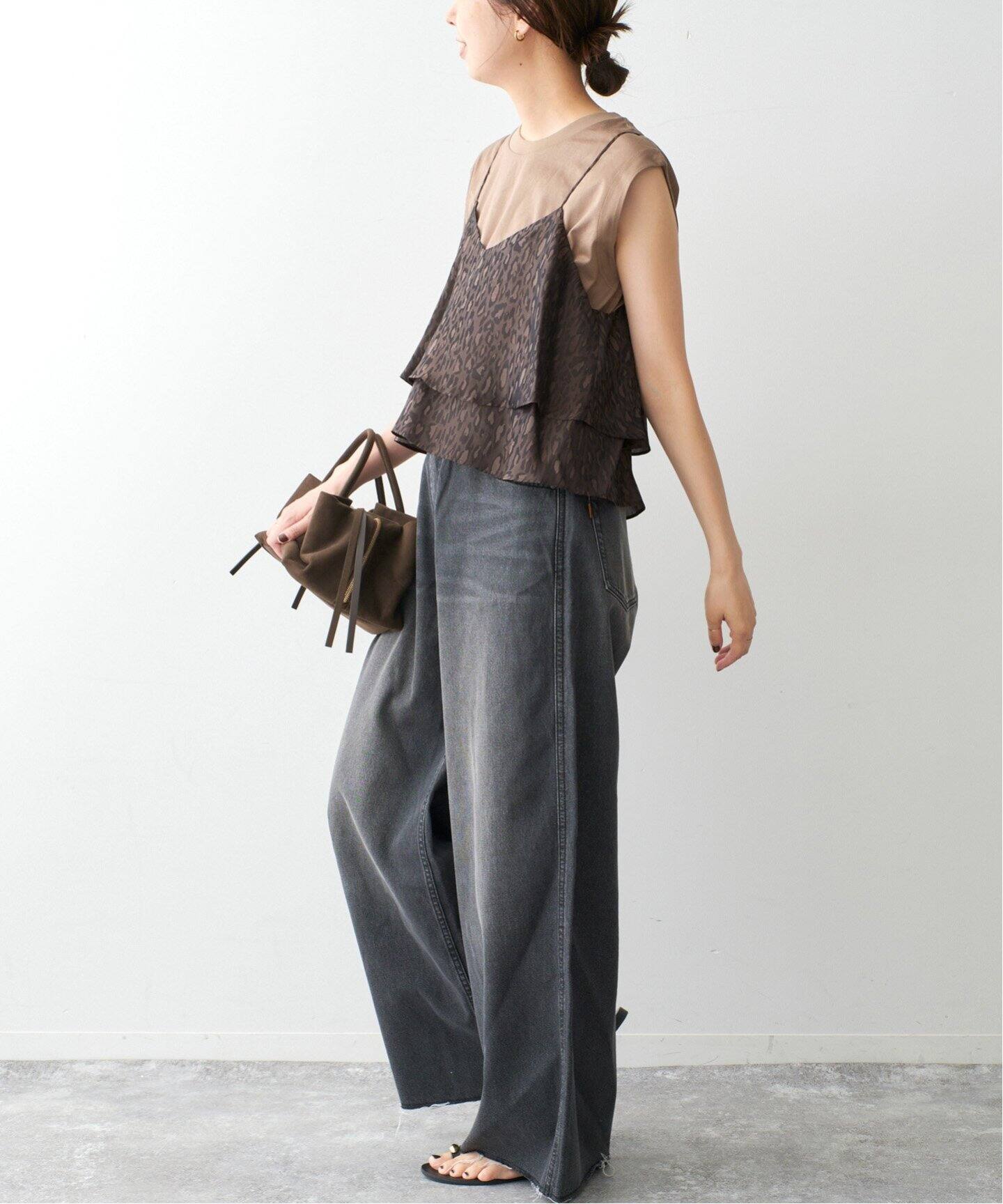 TICCA / ティッカ レオパード2wayビスチェ（キャミソール）｜Spick and