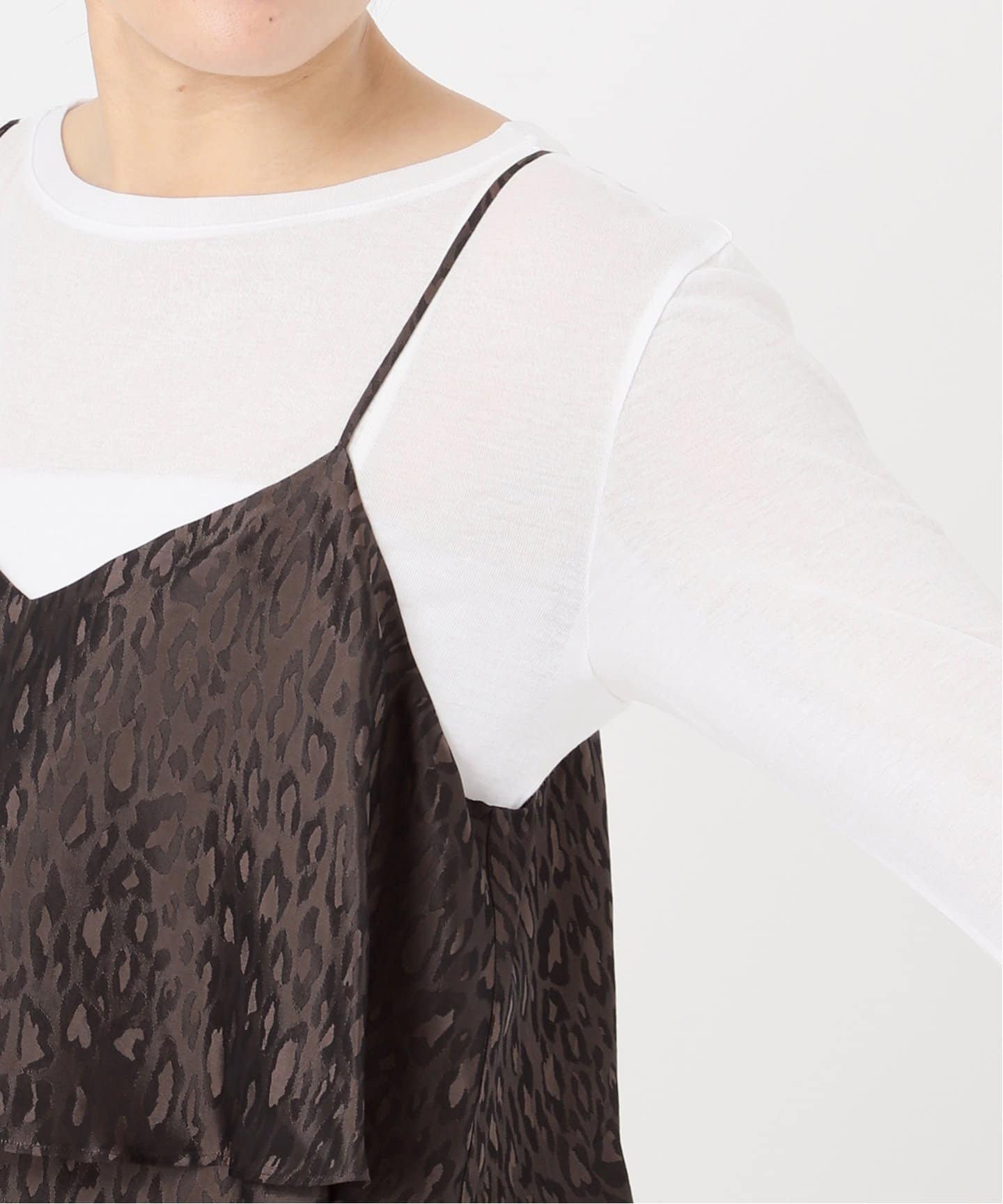 Spick and Span TICCA 2WAY レオパードビスチェ TICCA / ティッカ レオパード2wayビスチェ（キャミソール