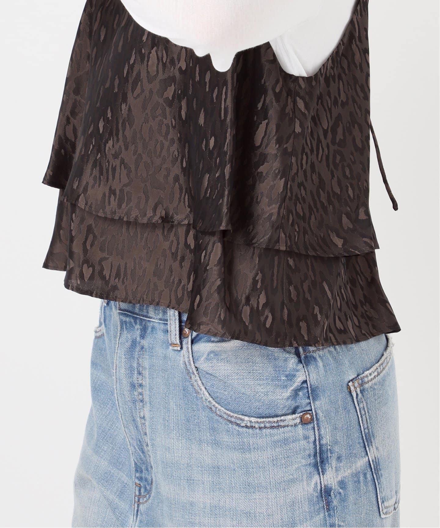 Spick and Span TICCA 2WAY レオパードビスチェ TICCA / ティッカ レオパード2wayビスチェ（キャミソール