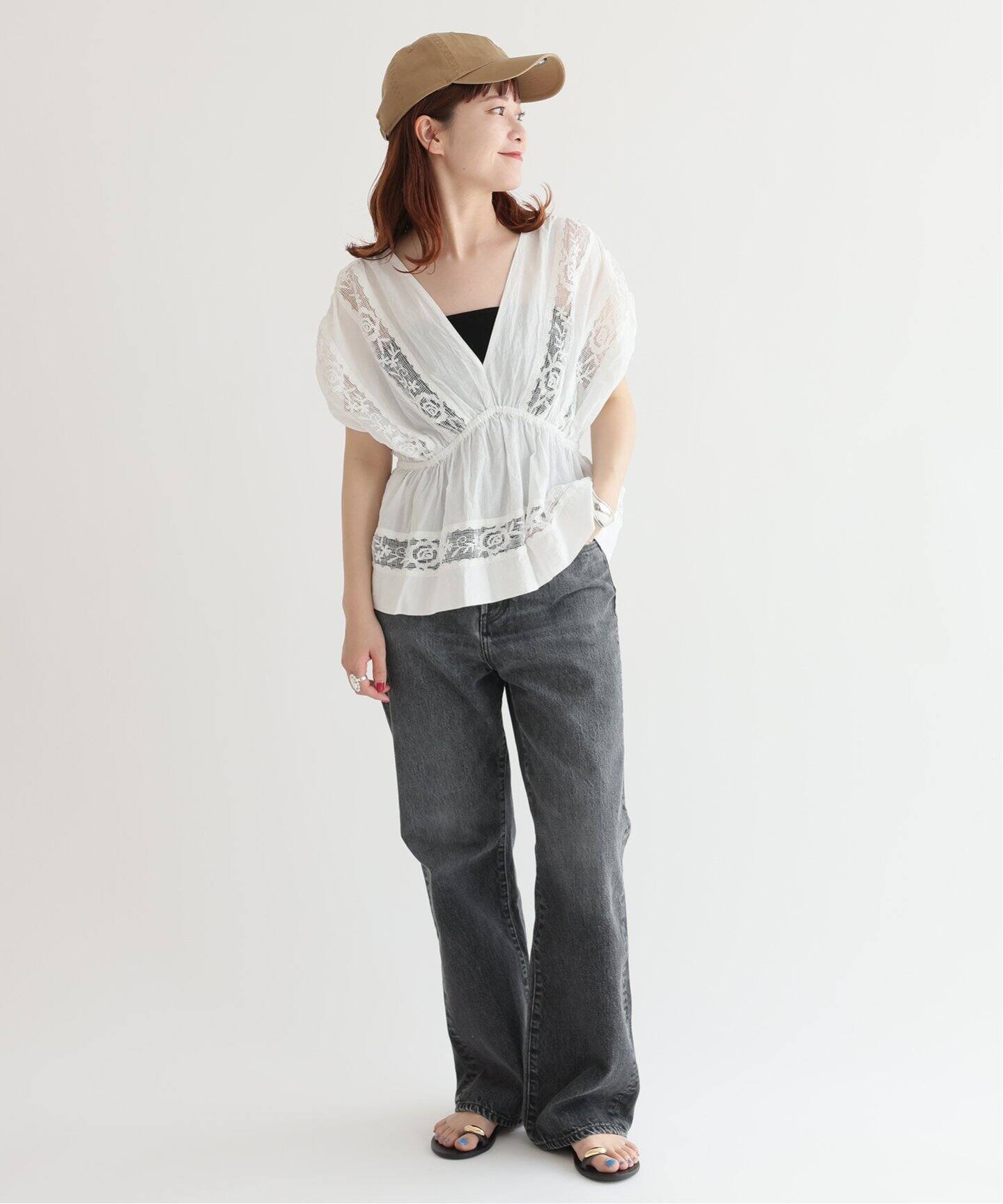 新品未使用　Devotion Twins 白 レースブラウス S セール】Devotion TWINS / デヴォーション ツインズ EVITA