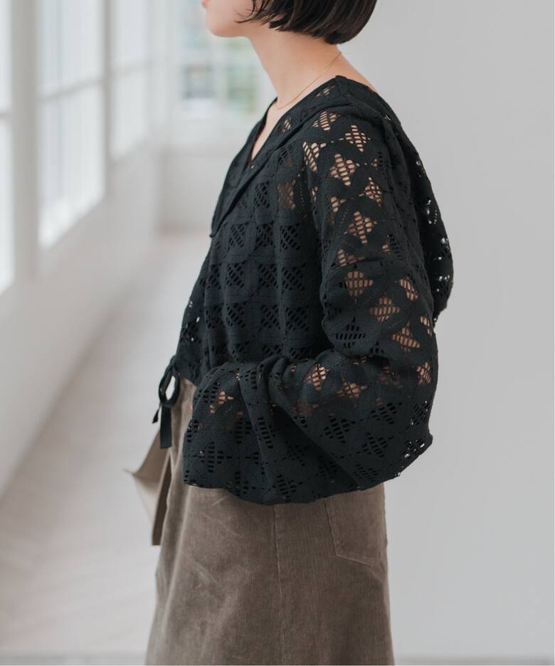 追加》Uhr / ウーア 別注Lace Foodie Tops（シャツ／ブラウス）｜Spick 