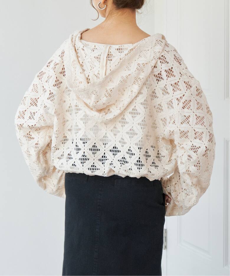 追加》Uhr / ウーア 別注Lace Foodie Tops（シャツ／ブラウス）｜Spick 