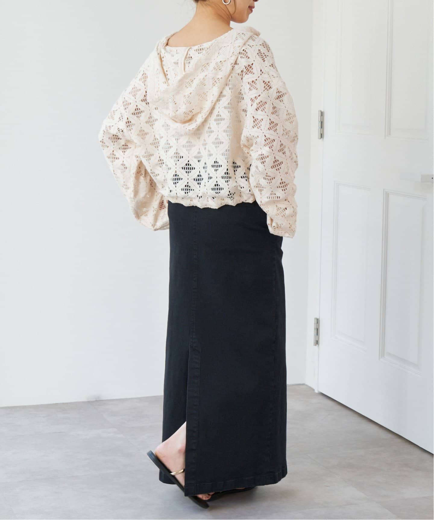 追加》Uhr / ウーア 別注Lace Foodie Tops（シャツ／ブラウス