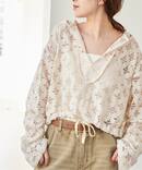 《追加予約》Uhr / ウーア 別注Lace Foodie Tops
