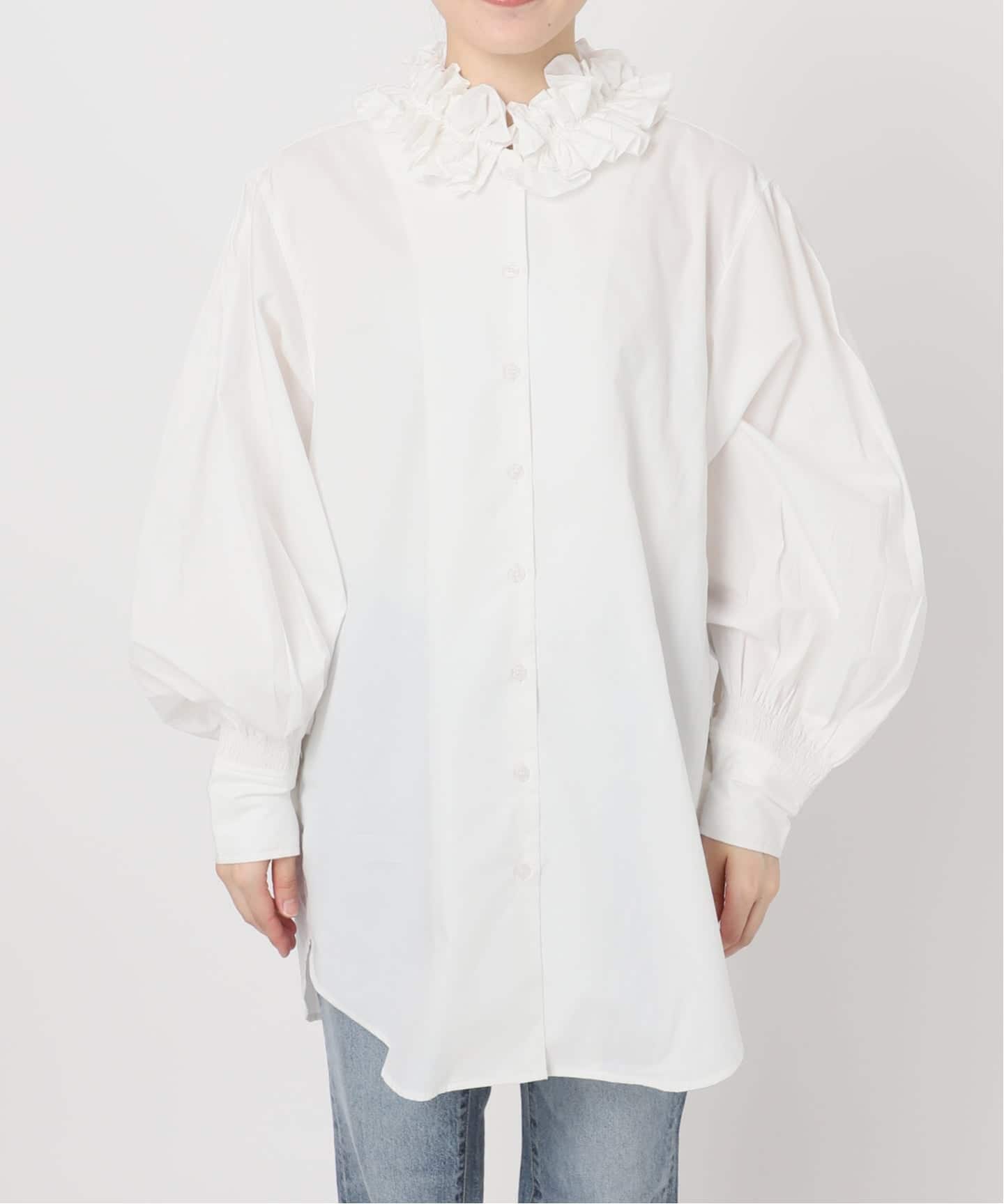 アーバンリサーチ別注crinkle crinkle レース シャツ新品未使用品 URBAN RESEARCH｜crinkle crinkle crinkle patchwork embroidery