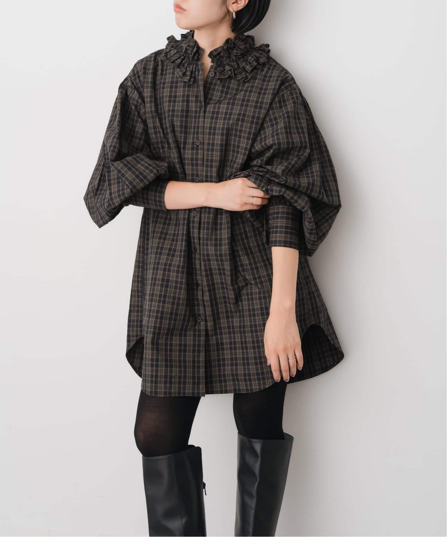トップス crinkle crinkle crinkle spick &span Spick and Span｜スピック＆スパン（レディース／crinkle
