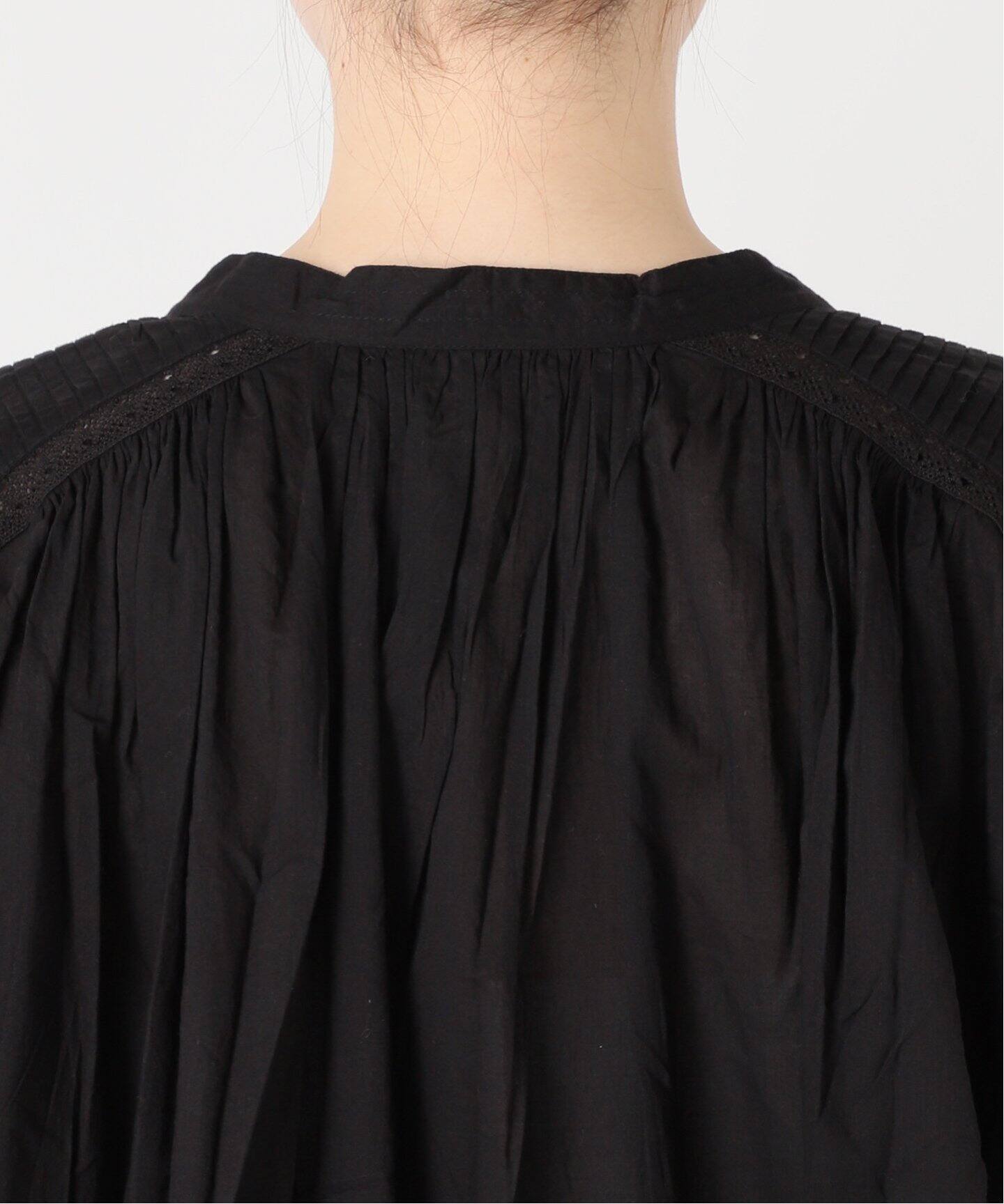 ne Quittez pas / ヌキテパ COTTON VOILE LACE PIN T（シャツ