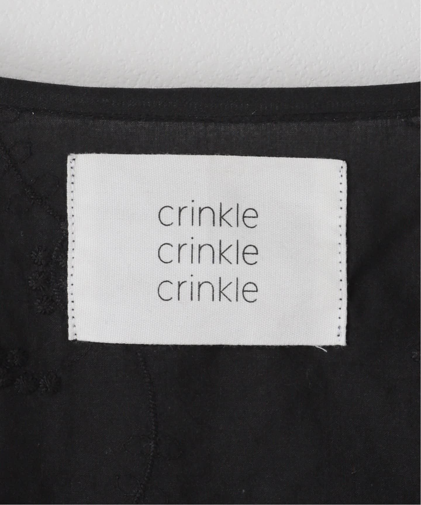 トップス crinkle crinkle crinkle spick &span スピック＆スパン Spick & Span crinkle crinkle crinkle 3D