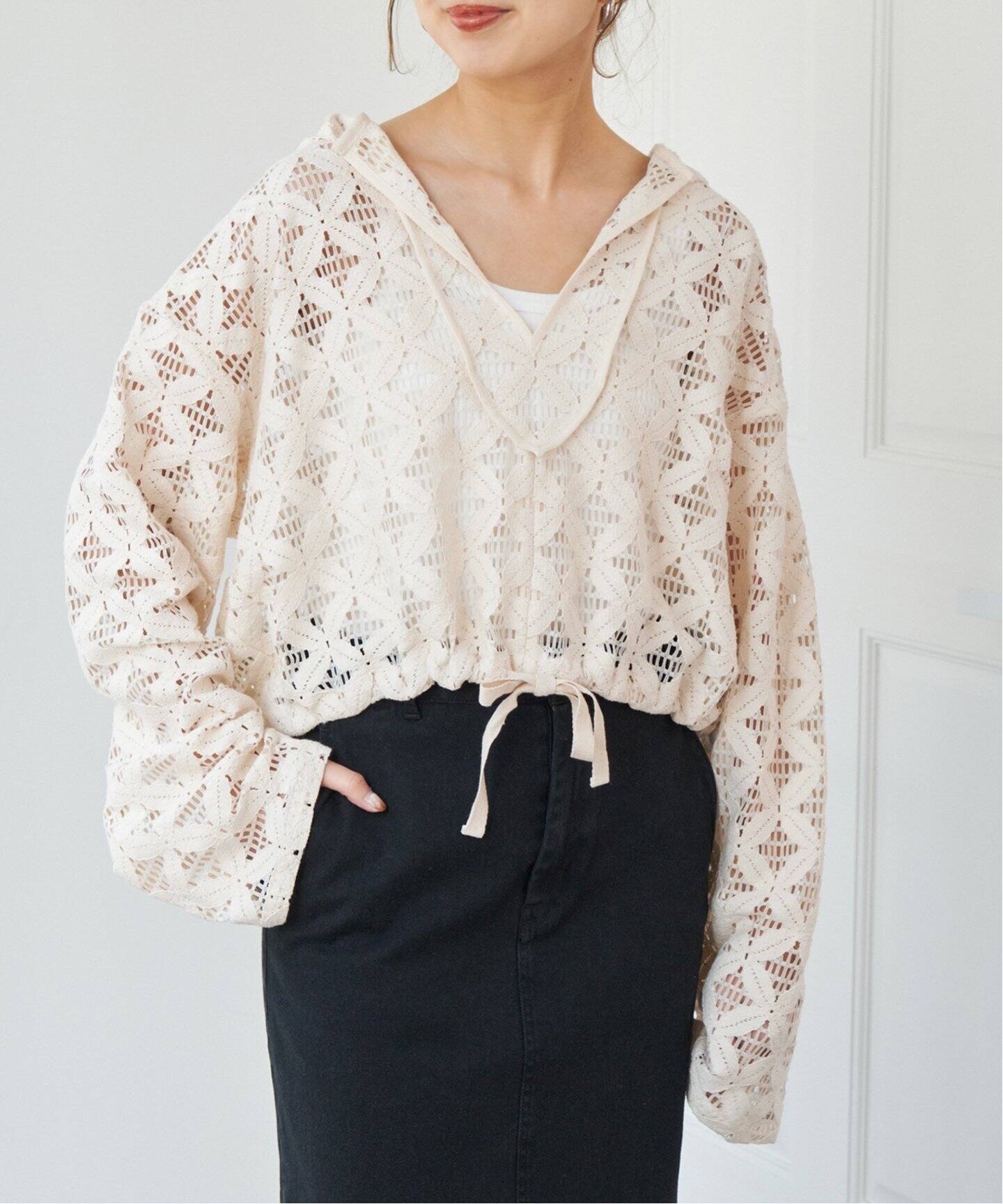 Uhr / ウーア Lace Foodie Tops（シャツ／ブラウス）｜Spick and Span 