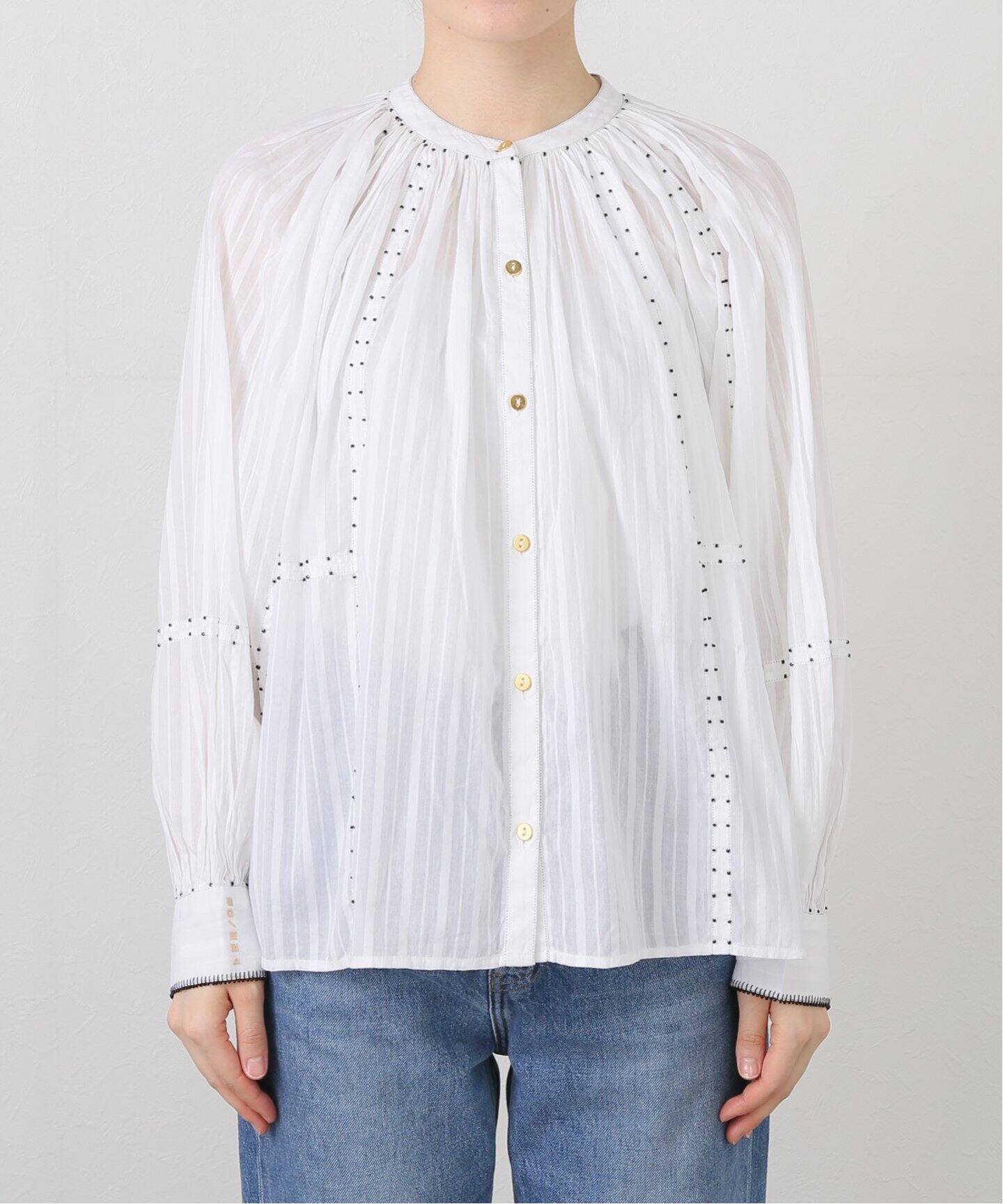 ブラウス シャツ 「一部店舗+WEB限定」ILIO NEMA / ILIO NEMA THEA BLOUSE レディース 一部店舗+WEB限定》ILIO NEMA / ILIO NEMA THEA BLOUSE（シャツ