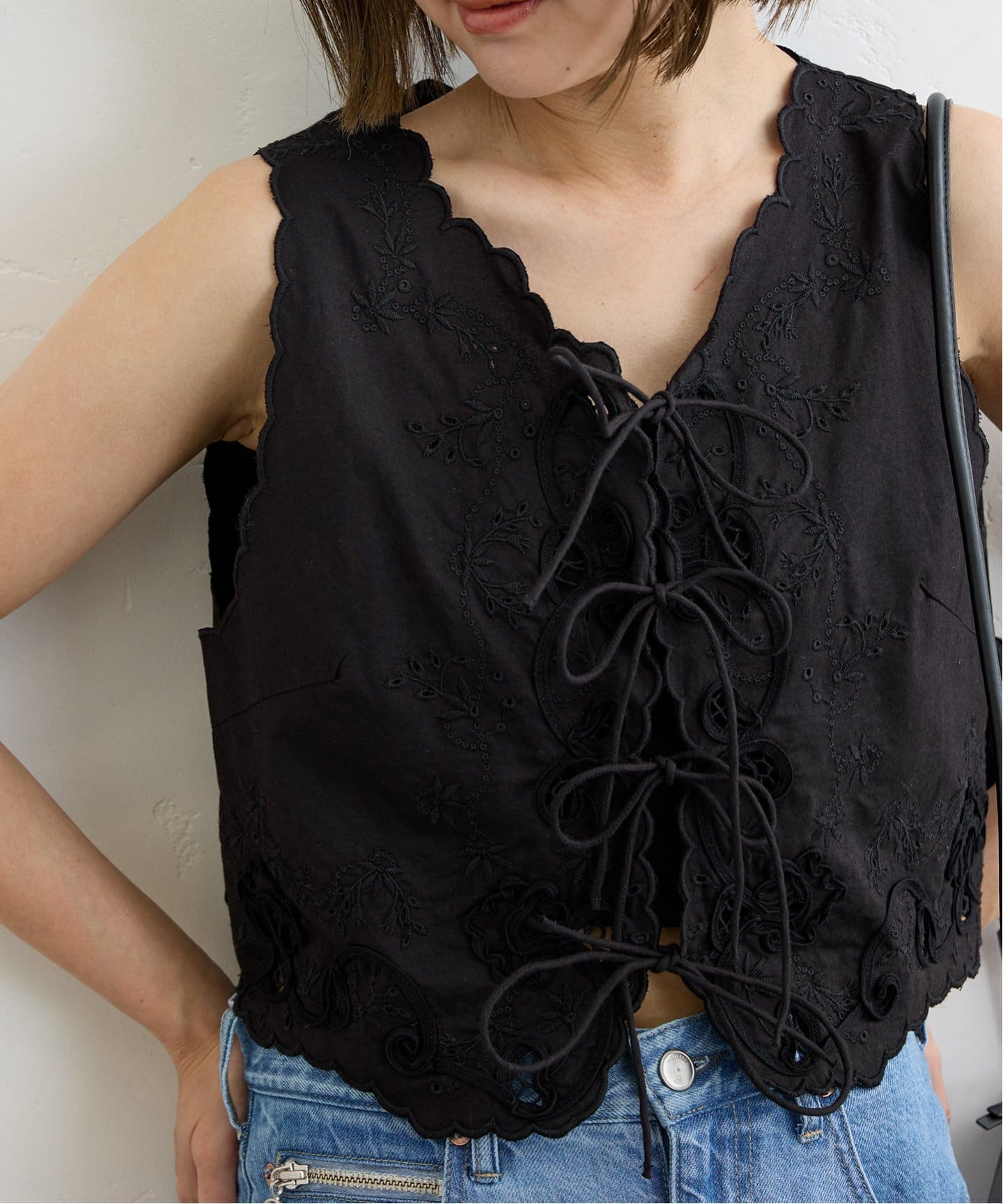 ユーバイスピックアンドスパン U by Spick&Span 《追加》刺繍