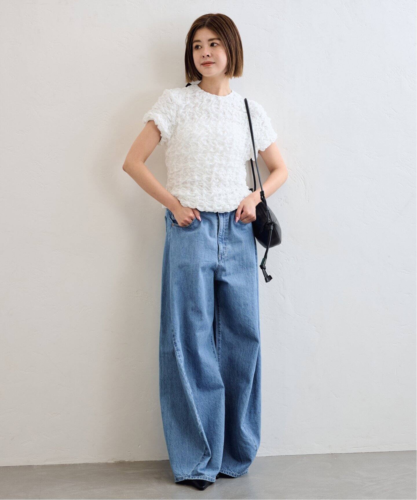 popcorn ribon ブラウス（シャツ／ブラウス）｜U by SPICK&SPAN（ユー