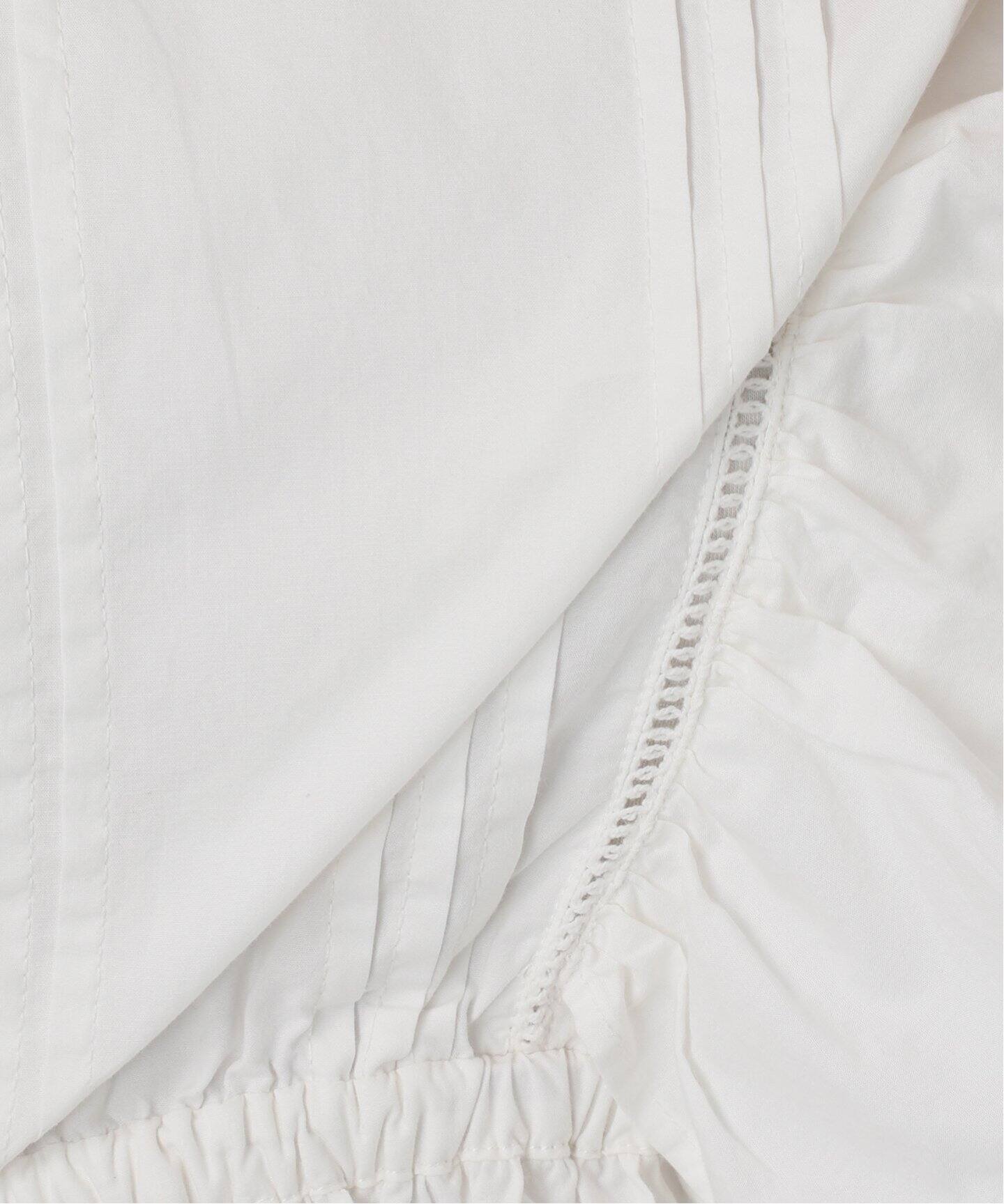 U by SPICK&SPAN ピンタックフリルブラウス U by SPICK&SPAN｜コットンフリルピンタックブラウス | Rakuten