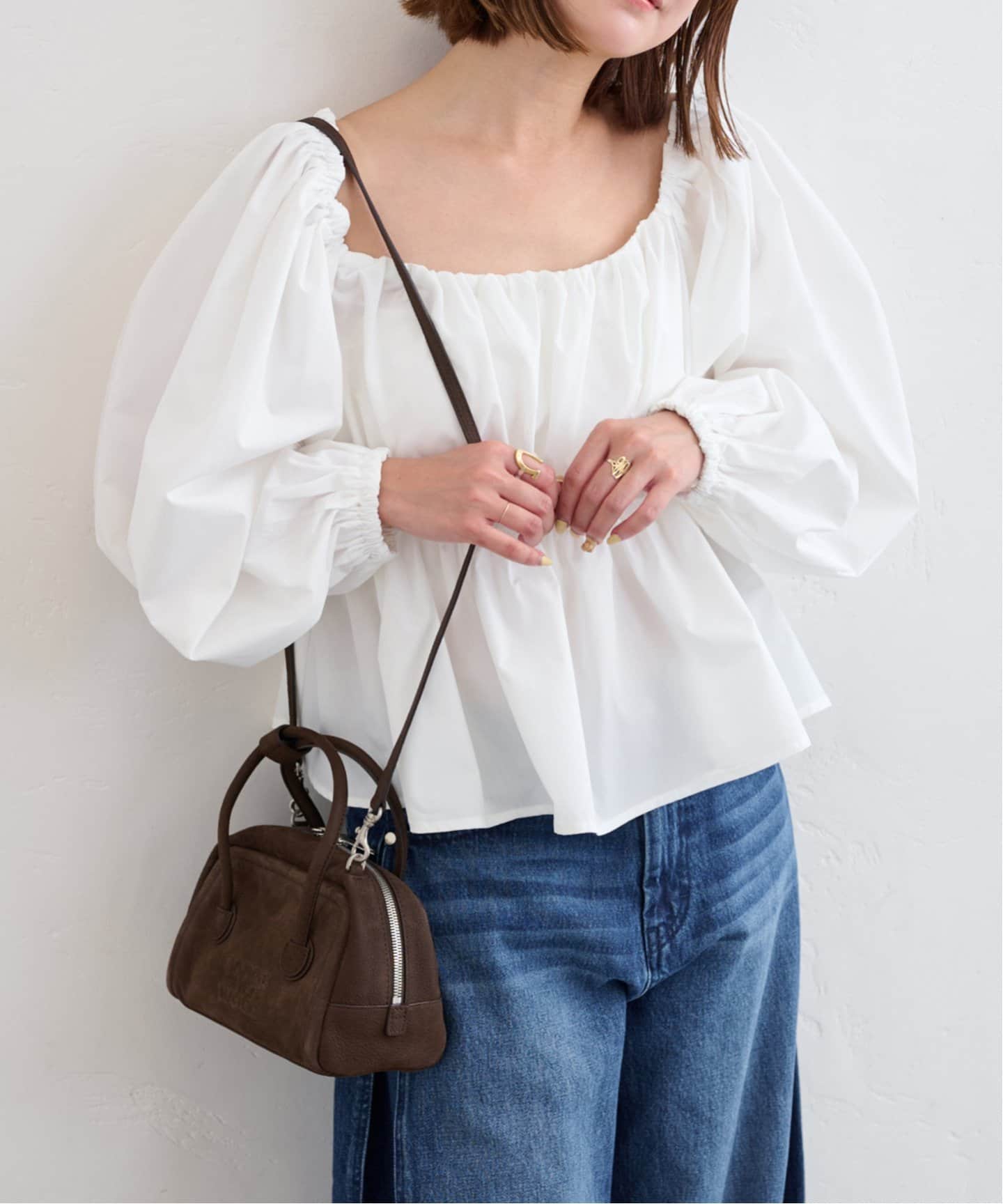 2WAY オフショルブラウス（シャツ／ブラウス）｜U by SPICK&SPAN（ユー