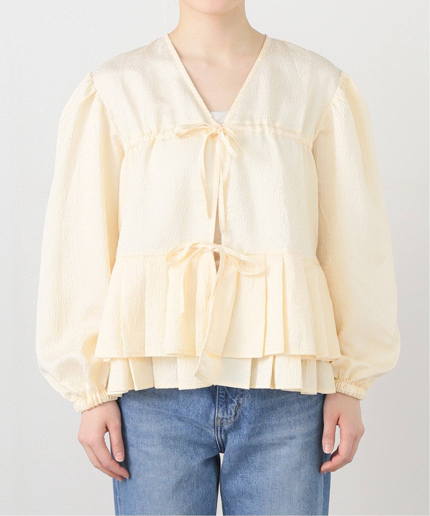 ブラウス シャツ GHOSPELL/ゴスペル Pernilla Pleat Top レディース GHOSPELL/ゴスペル Pernilla Pleat Top（シャツ／ブラウス）｜U