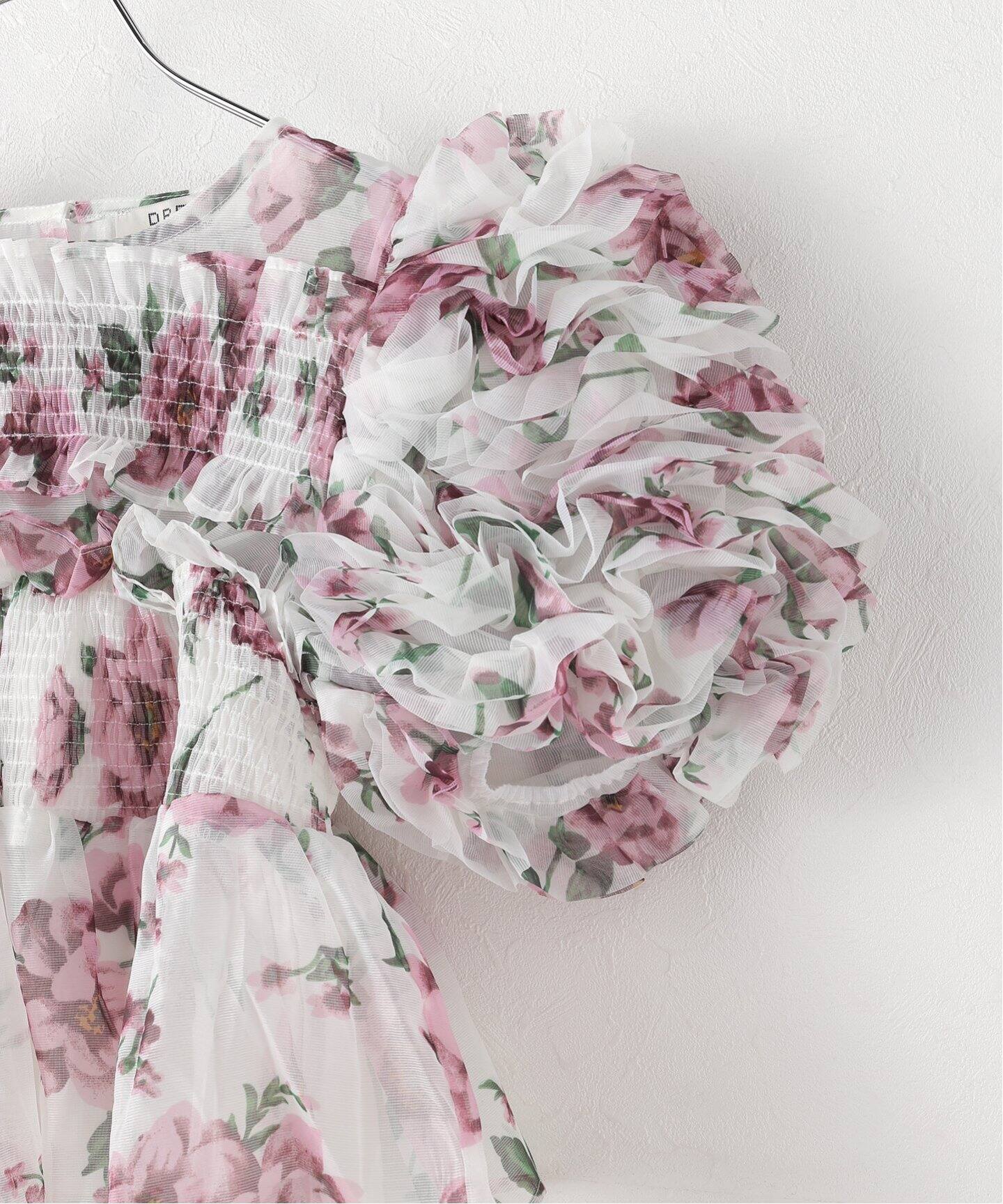 DREAM sister jane/ドリームシスタージェーン Alma FloralRuffle Top 