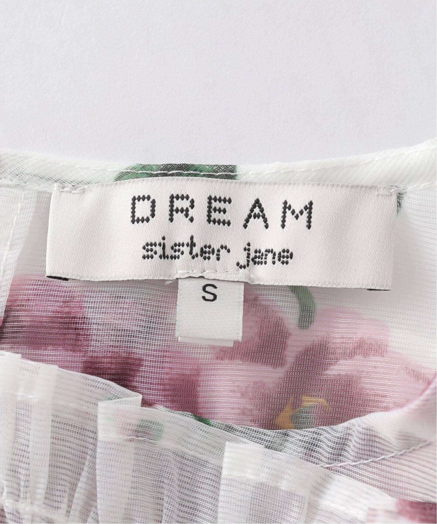 DREAM sister jane/ドリームシスタージェーン Alma FloralRuffle Top 