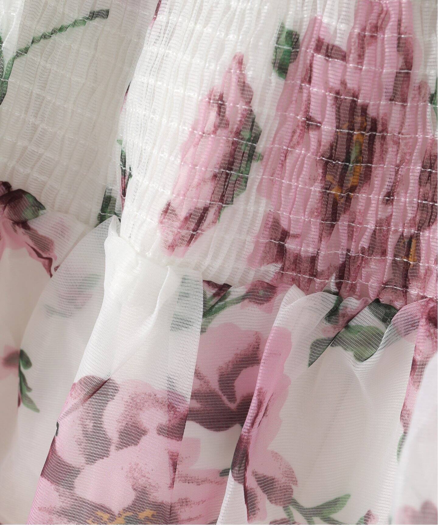 DREAM sister jane/ドリームシスタージェーン Alma FloralRuffle Top 