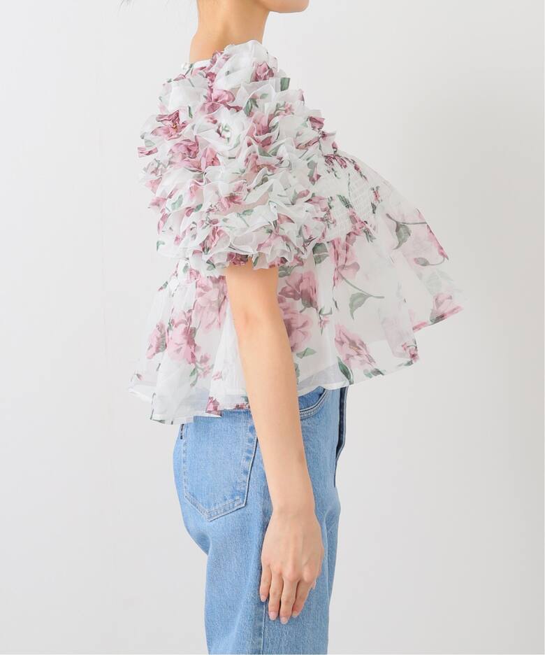 DREAM sister jane/ドリームシスタージェーン Alma FloralRuffle Top 