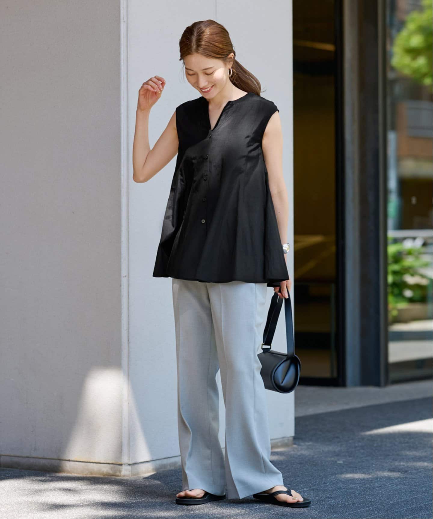 フレームワーク 切り替えフレアブラウス FRAMeWORK｜切り替えフレアブラウス | Rakuten Fashion(楽天