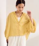 ギャザーボリュームブラウス