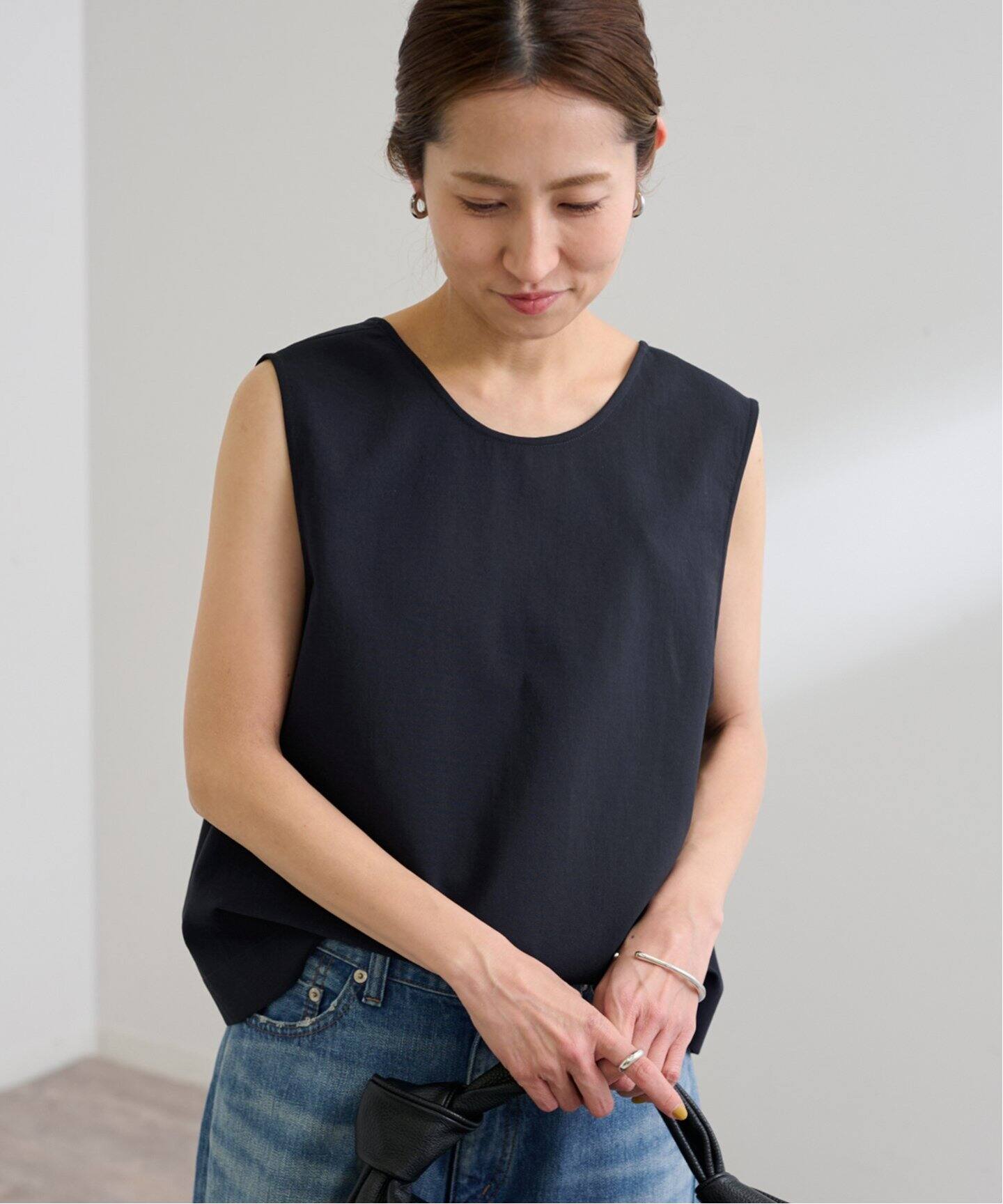 FRAMeWORK◆７分袖カットソー/ポリエステル/GRY/18-051-220-3070-3-0 FRAMeWORK｜デイリーに使いやすいカットソー｜FRAMeWORK